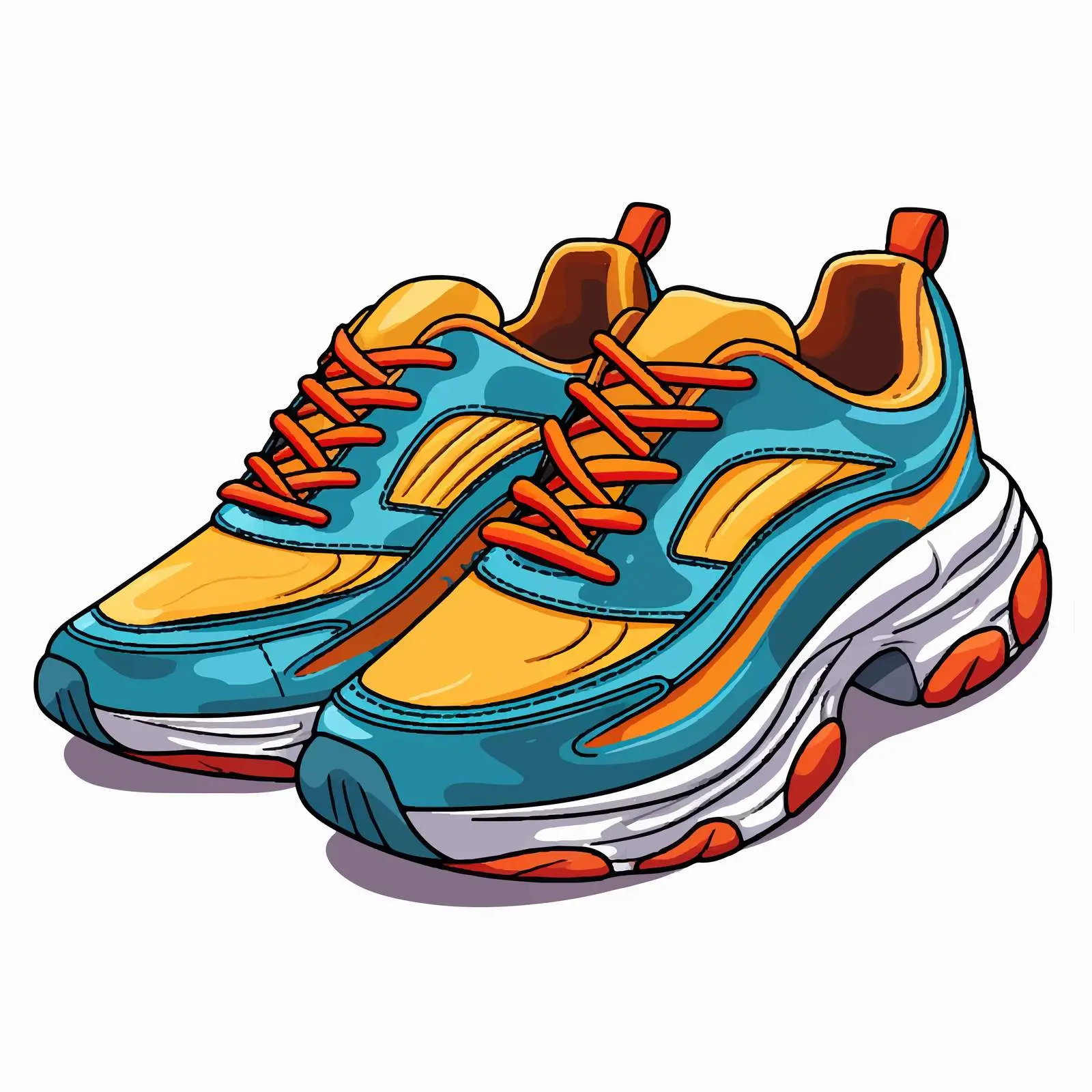 Modern Sneakers for Fashion and Sports — free download from Dotvec