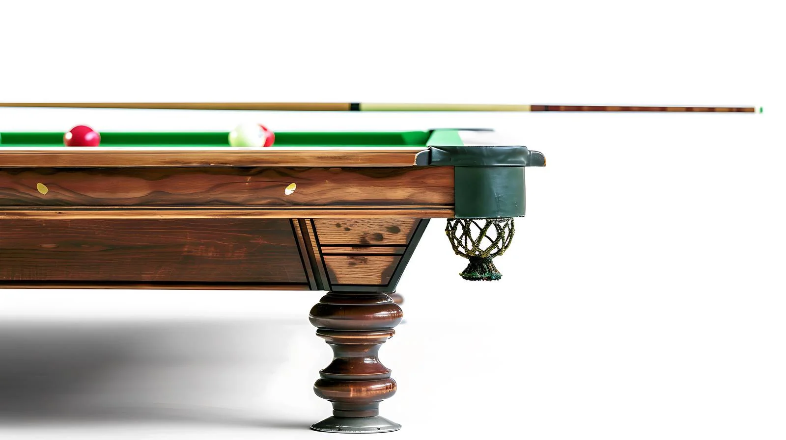 Snooker Cue Rail Table Closeup — free download from Dotvec
