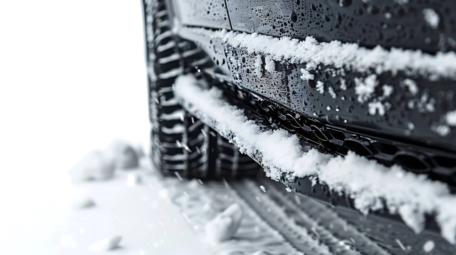 Frosty Texture on Car Bumper Isolated — free download from Dotvec