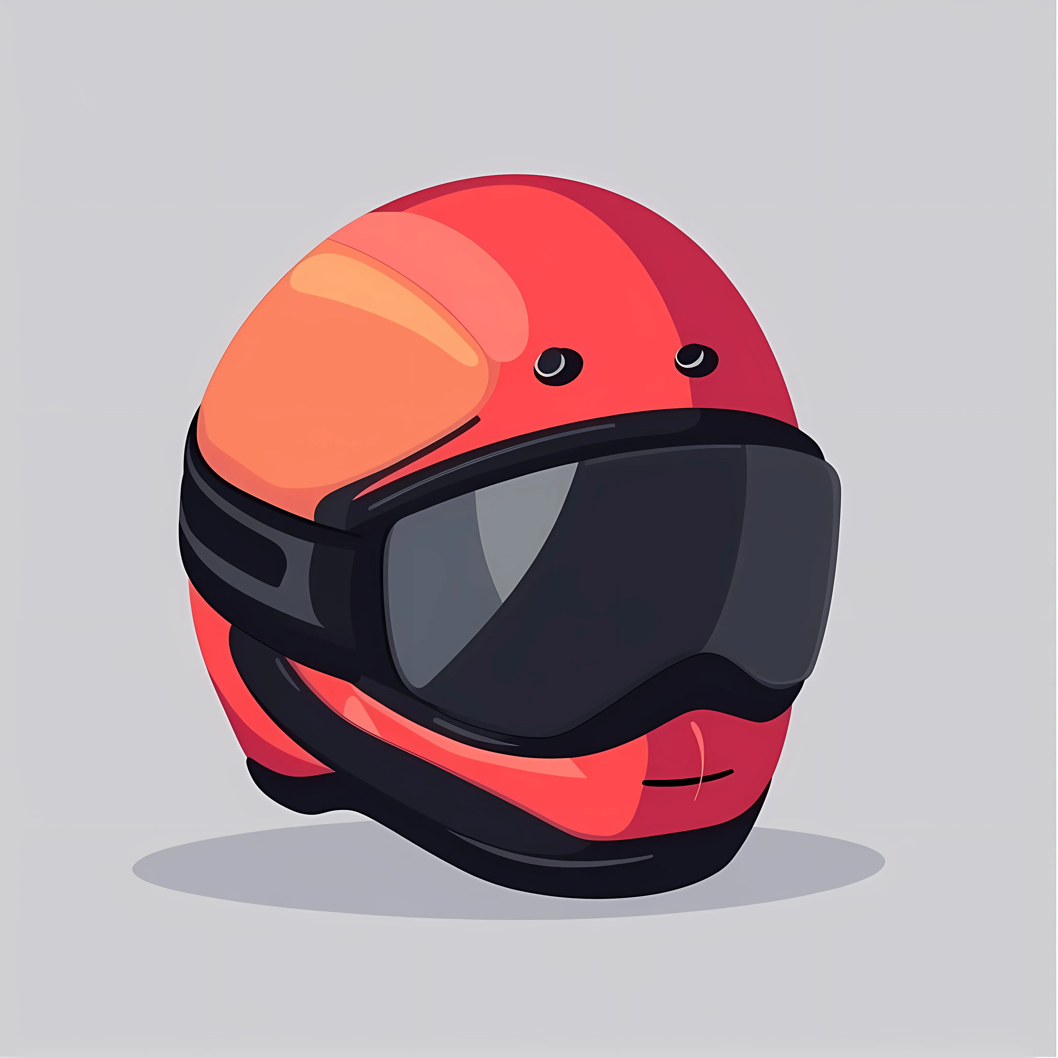 Snowboard Helmet Icon on Grey Background – free snowboarding image from Dotvec