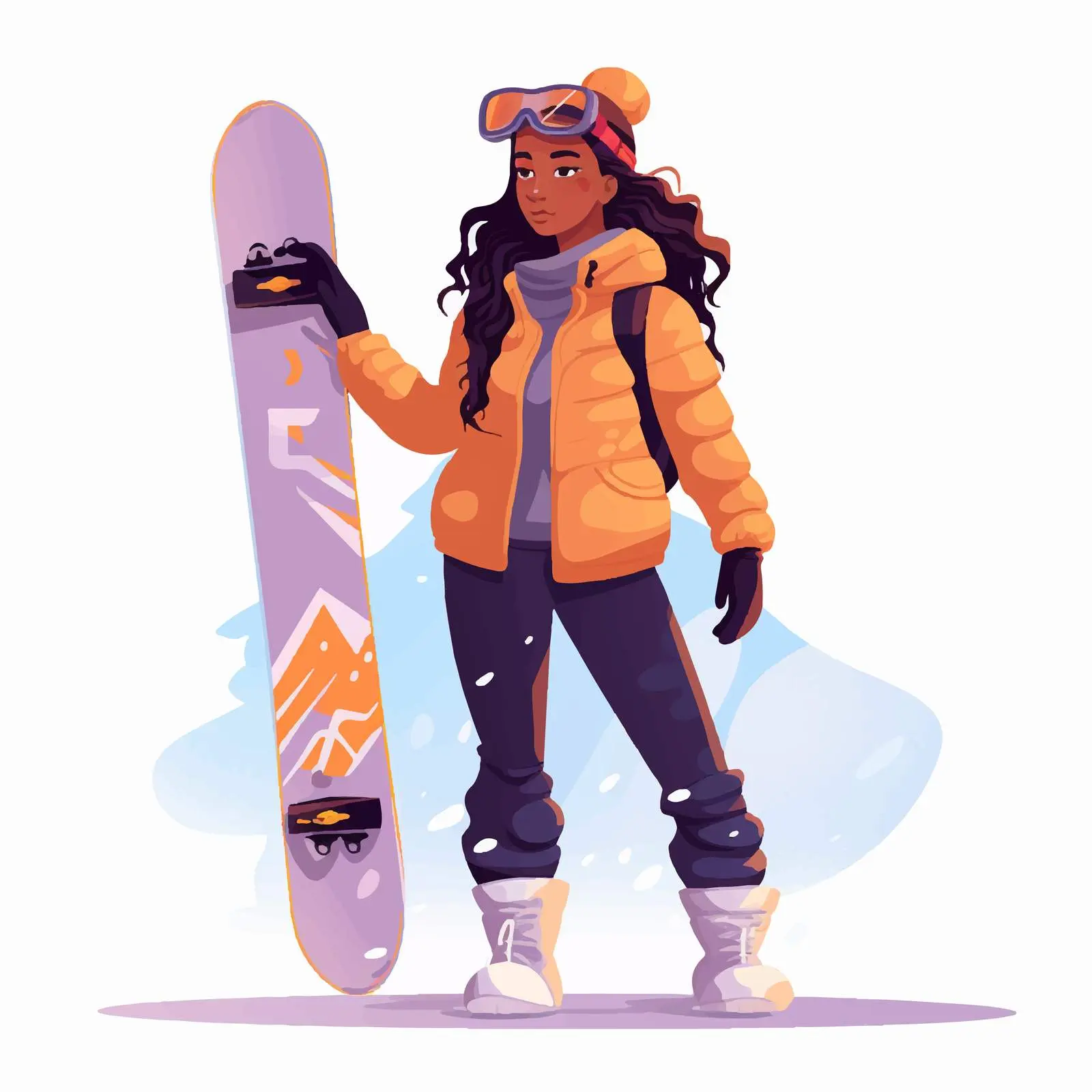 Snowboarder Holding Snowboard in Hand – free adrenaline image from Dotvec