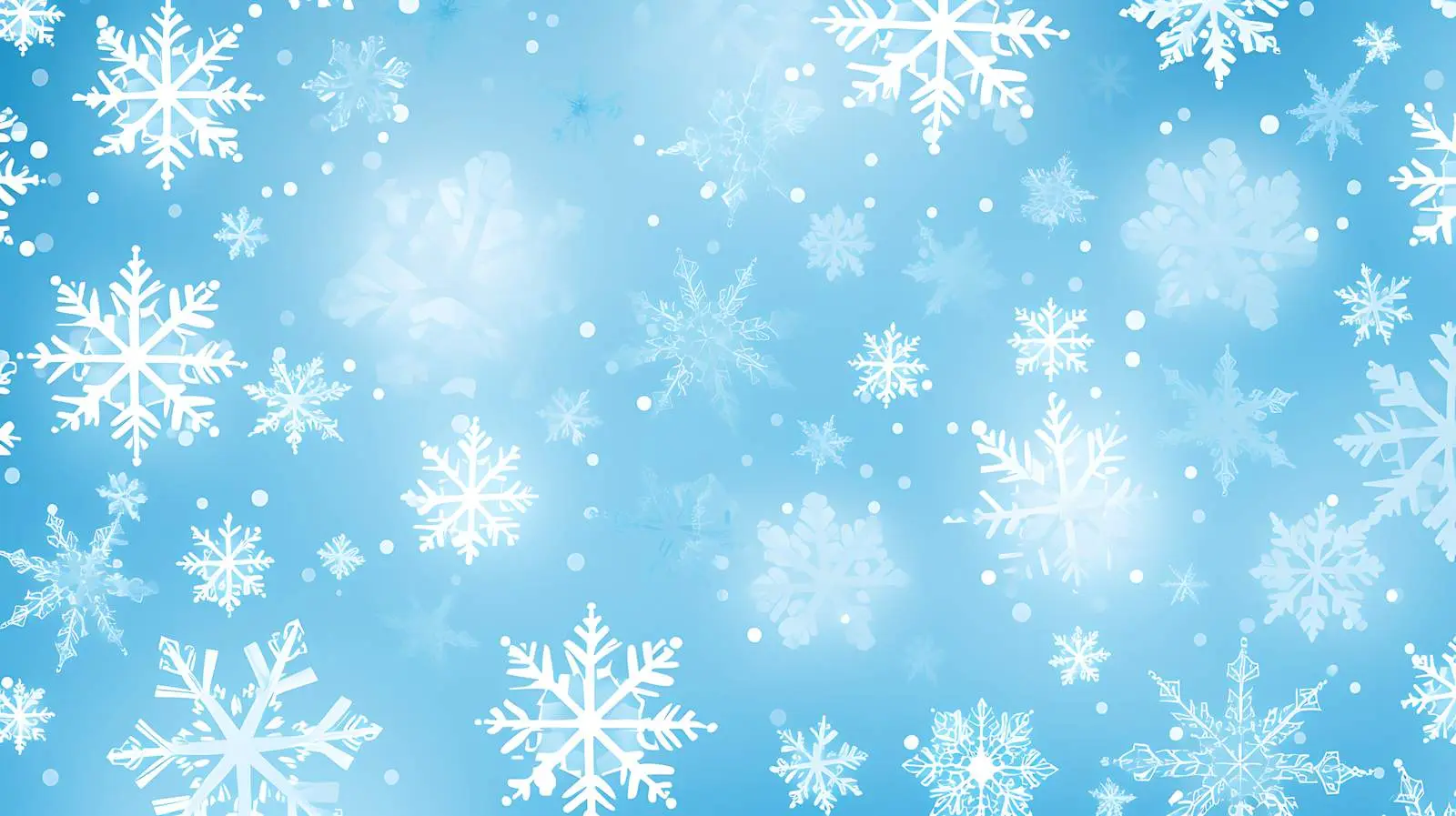 Blue Snowflake Seamless Pattern Vector — free download from Dotvec