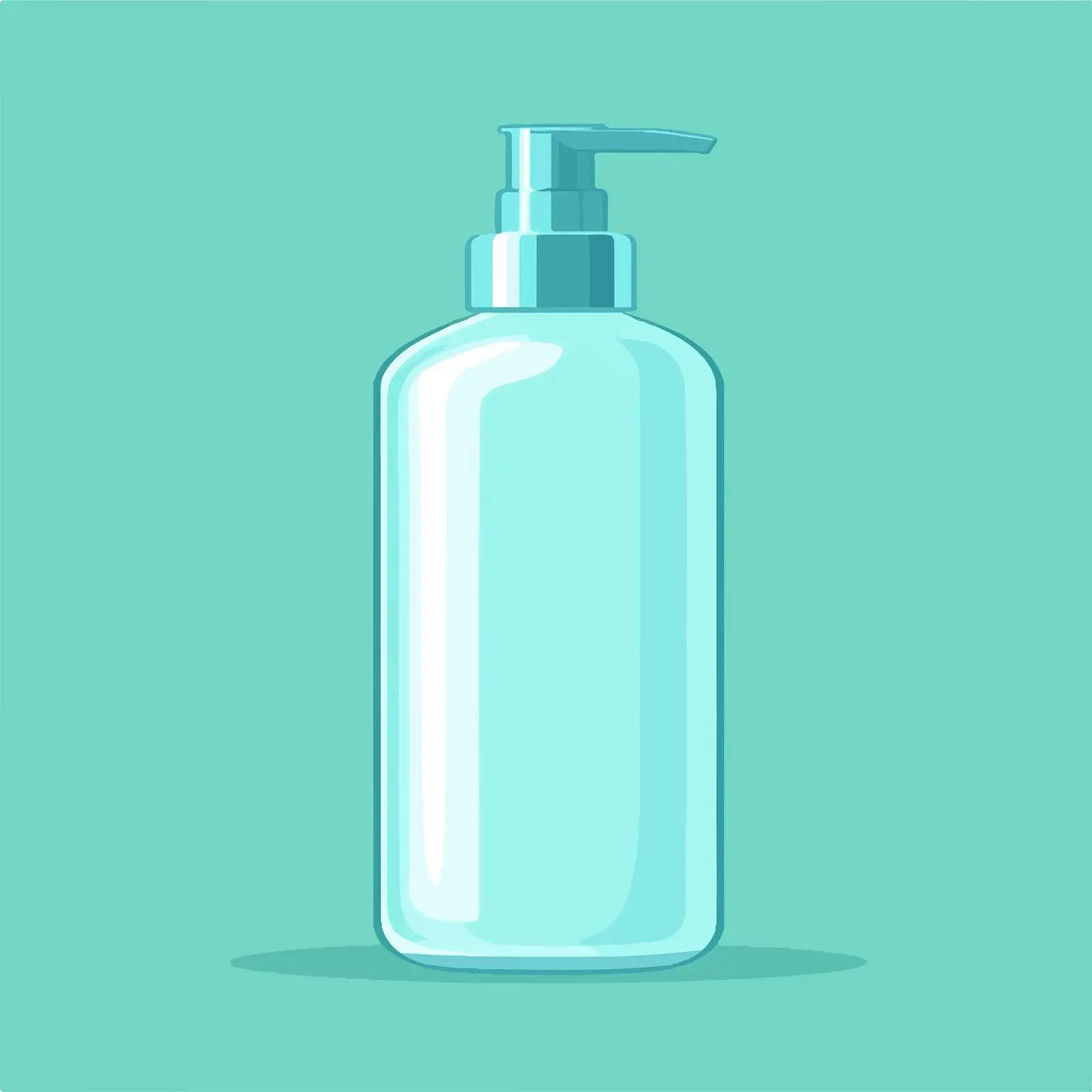 Isolated Plastic Soap Bottle on White Background — free download from Dotvec