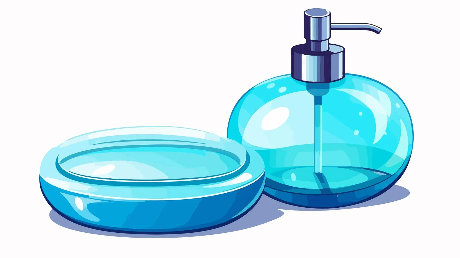 Premium Dish Soap Bottle — free download from Dotvec