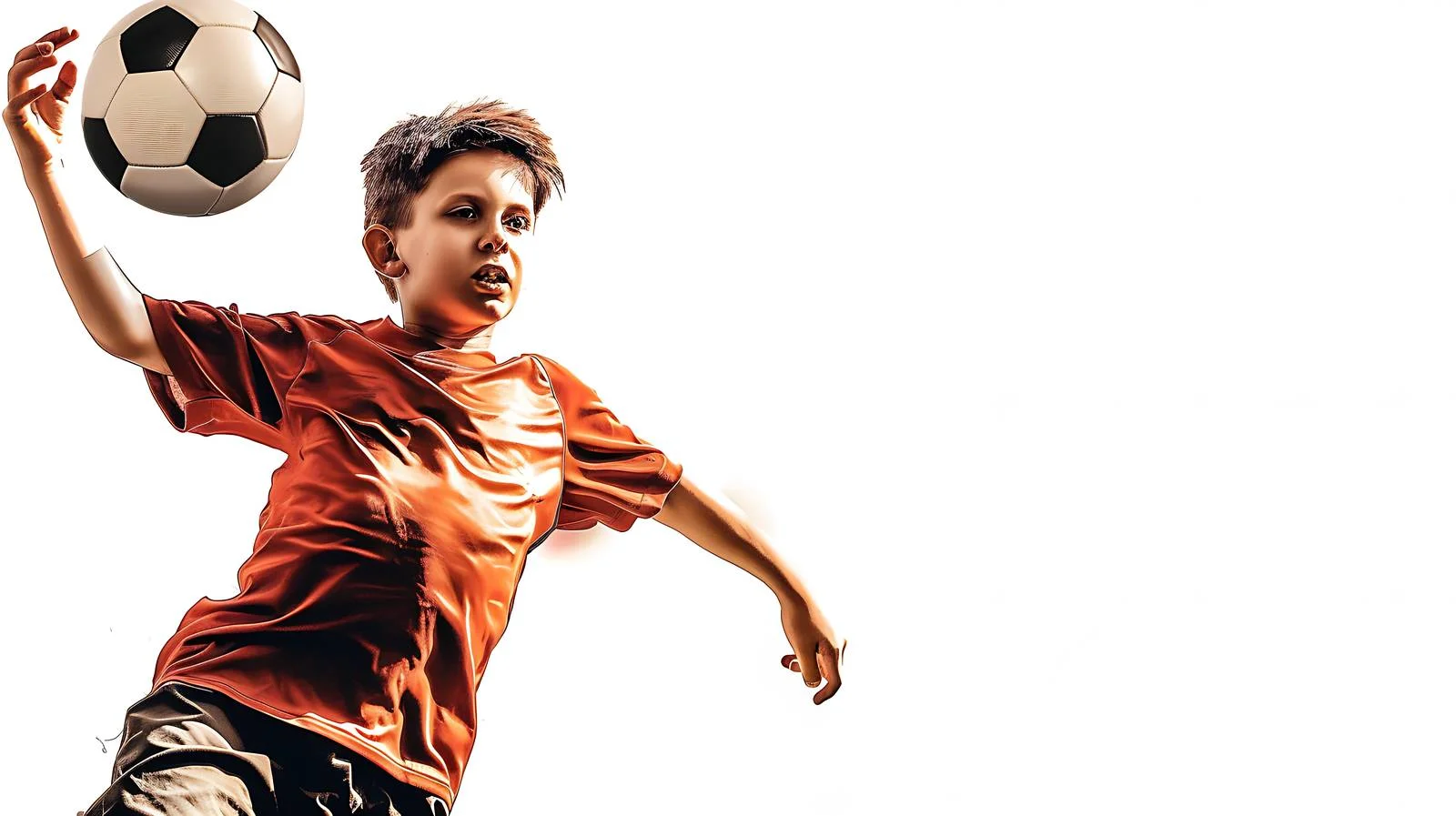 Soccer Activity on White Background — free download from Dotvec