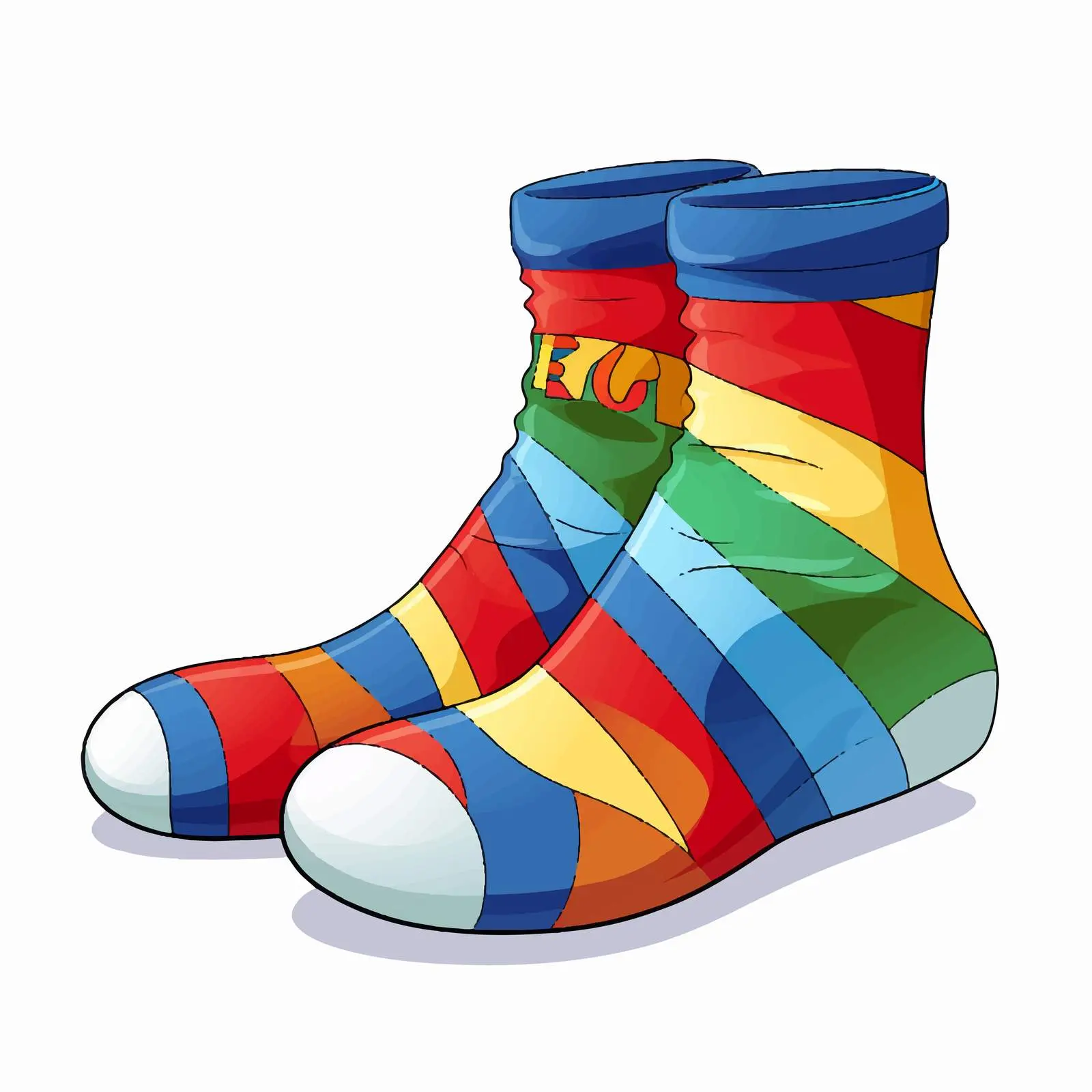 Sock Symbolizing Freedom from Slavery — free download from Dotvec