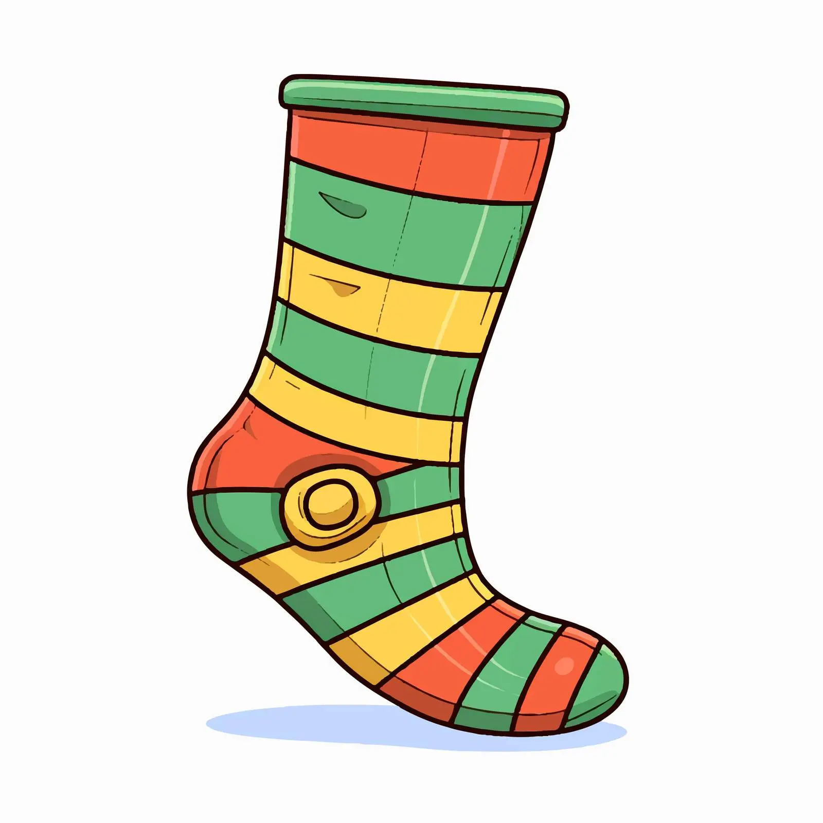 Sock Symbolizing Freedom from Slavery — free download from Dotvec