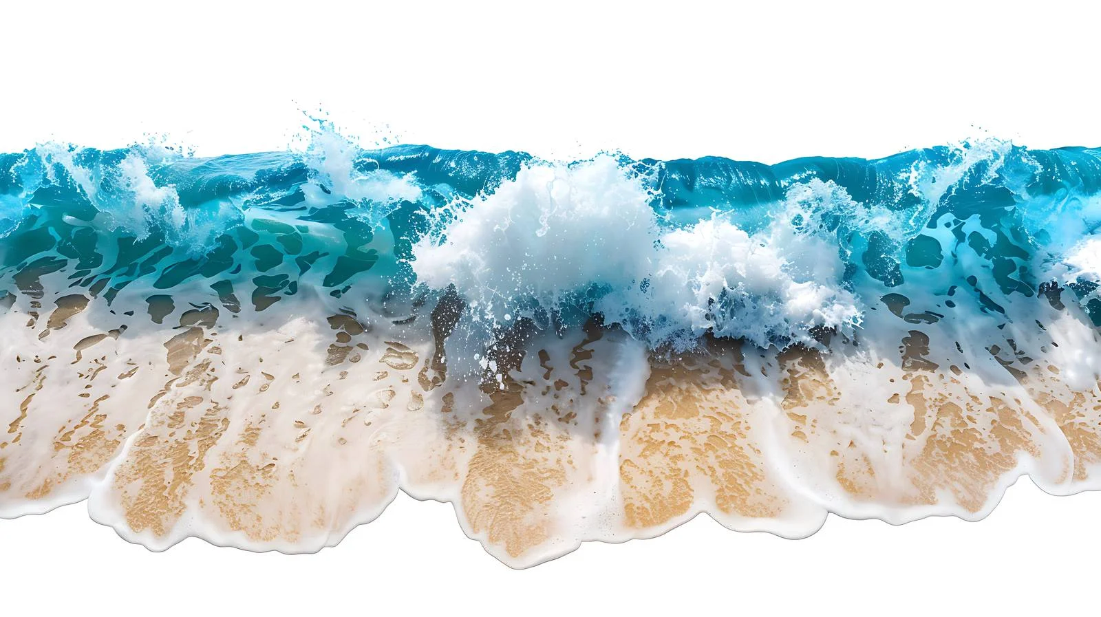 Tranquil Blue Waves on Elafonisi Beach — free download from Dotvec