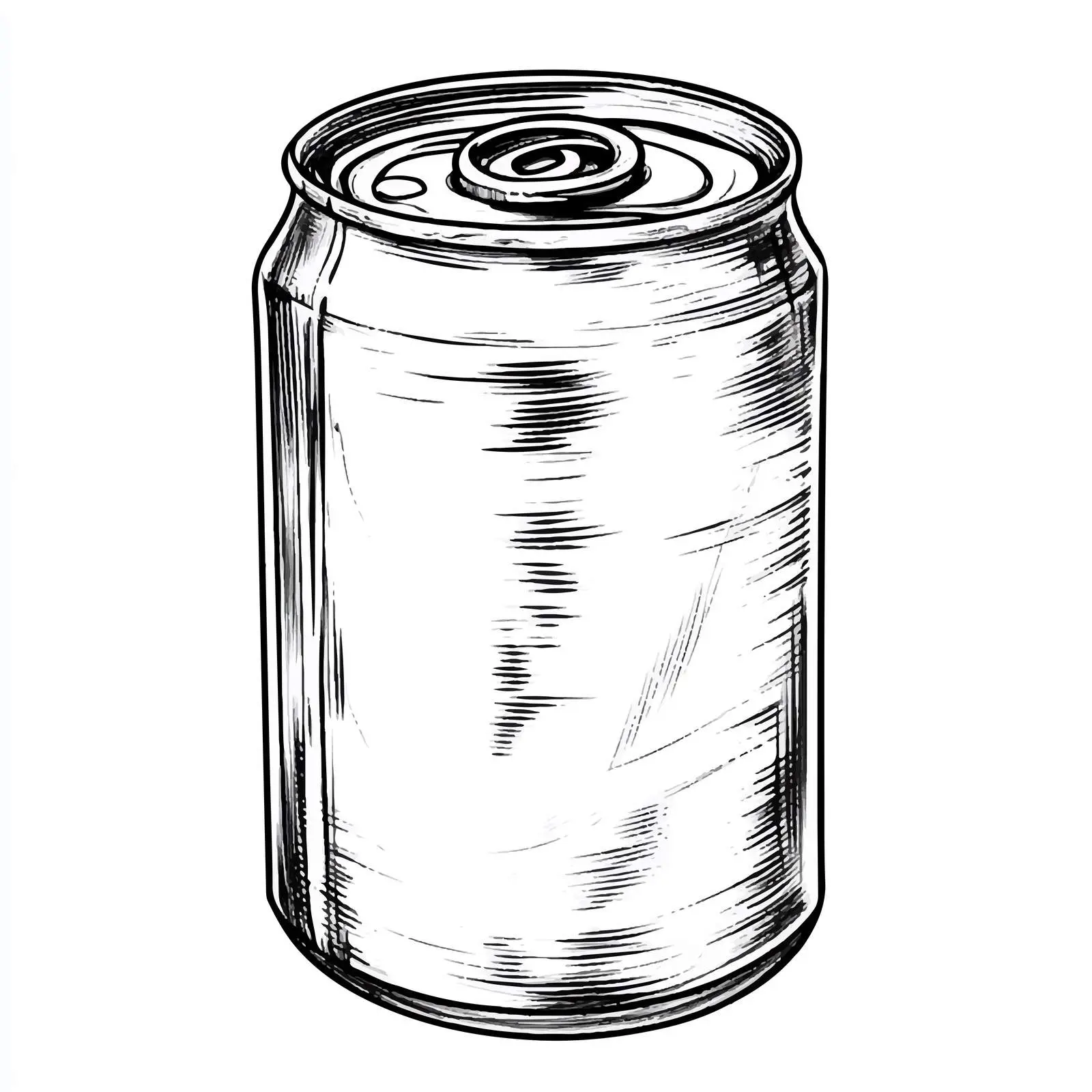 Cartoon Soft Drink Can Vector Illustration — free download from Dotvec