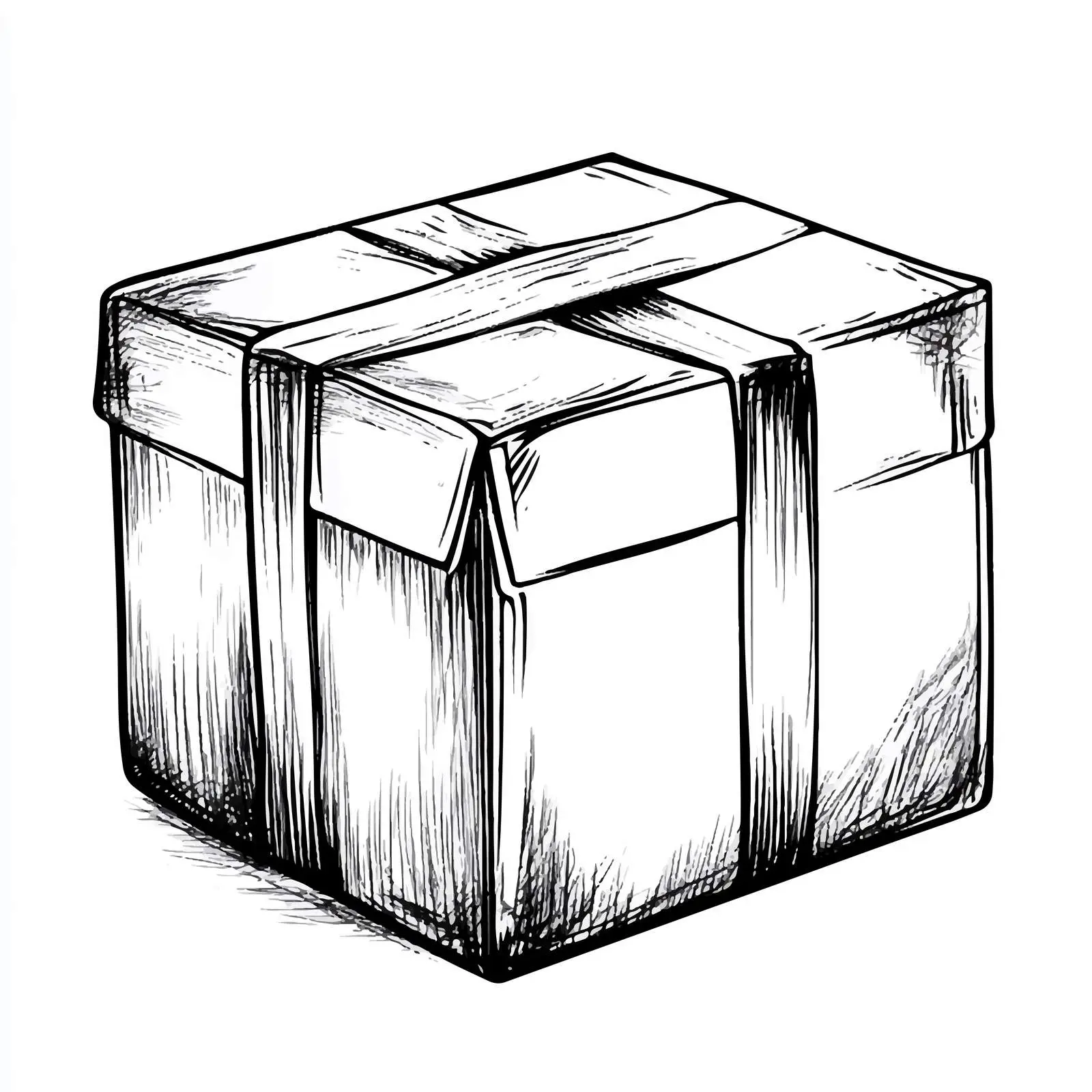 Cartoon Software Package Box Vector Illustration — free download from Dotvec