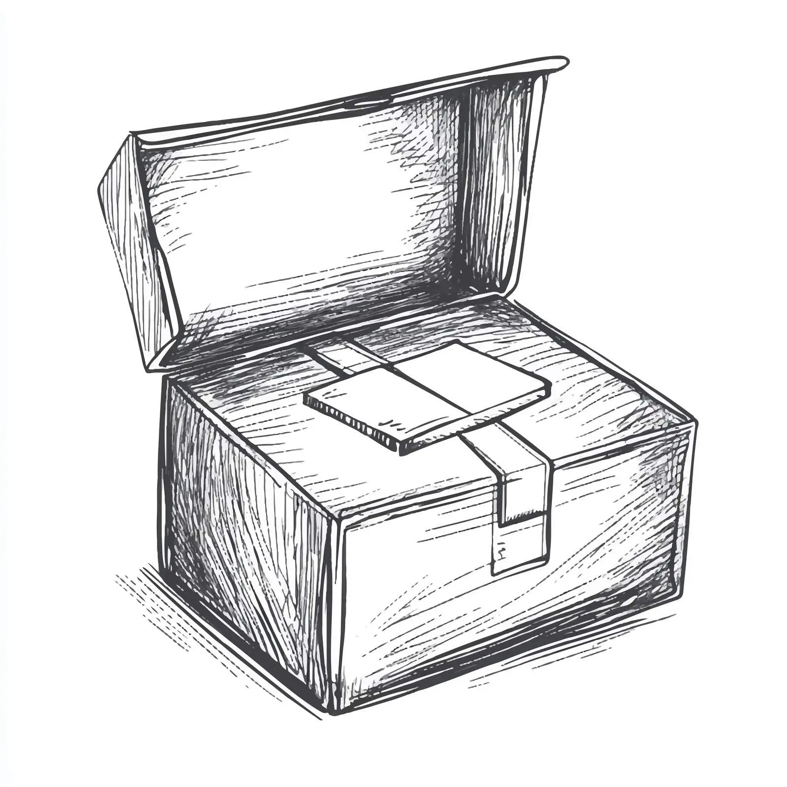 Cartoon Software Package Box Vector Illustration — free download from Dotvec