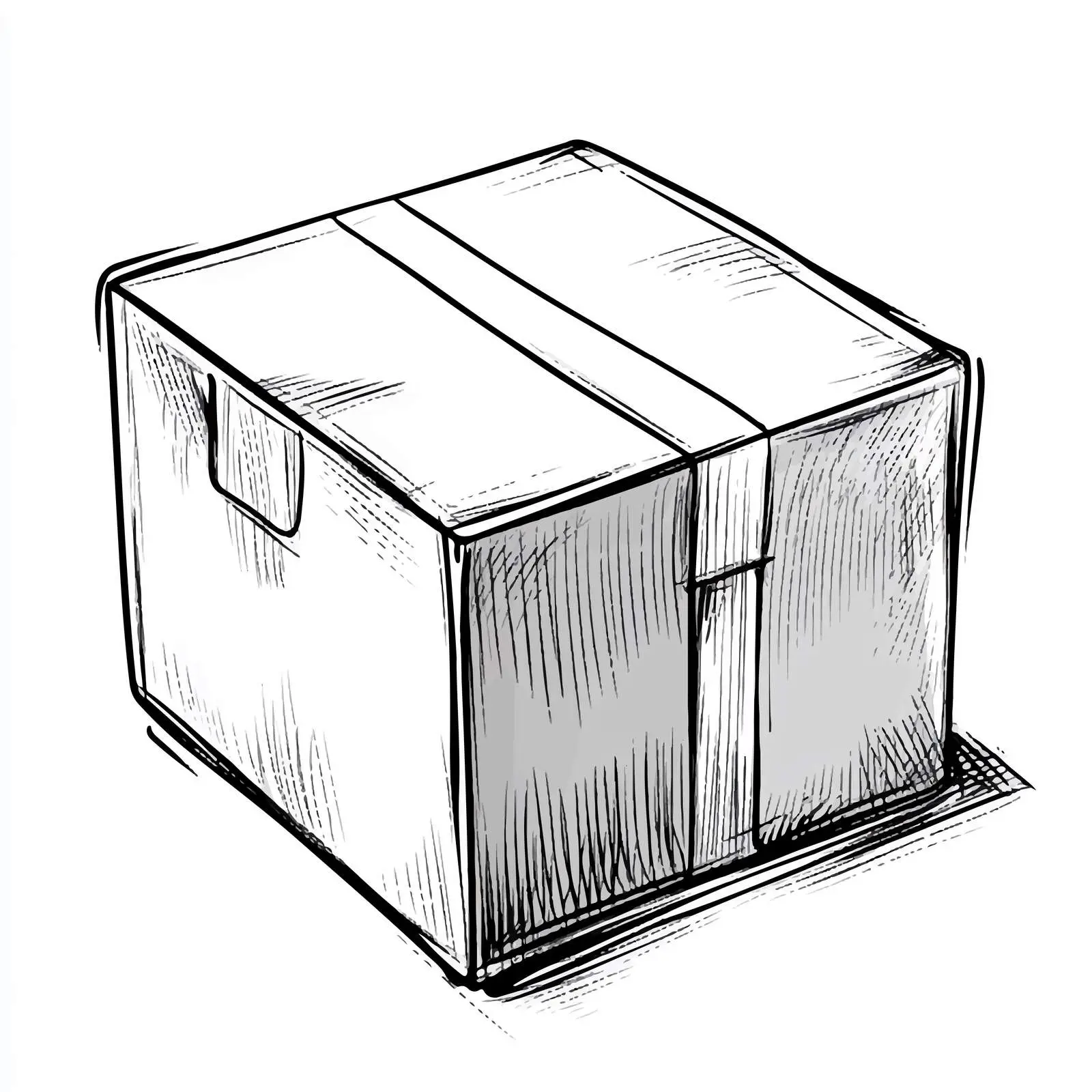 Cartoon Software Package Box Vector Illustration — free download from Dotvec