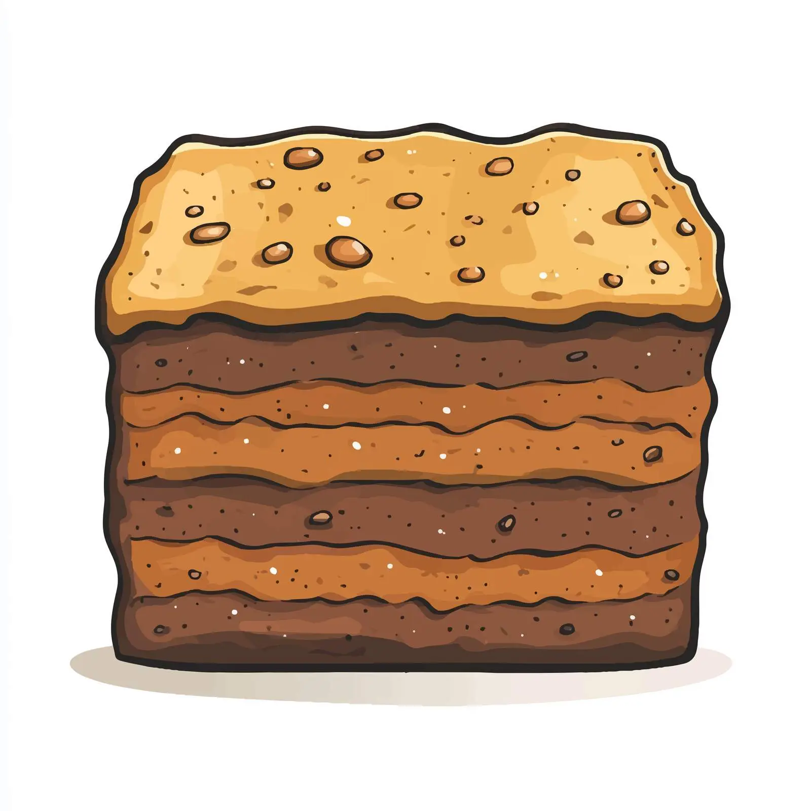 Hand-Drawn Soil Cartoon Vector Illustration — free download from Dotvec