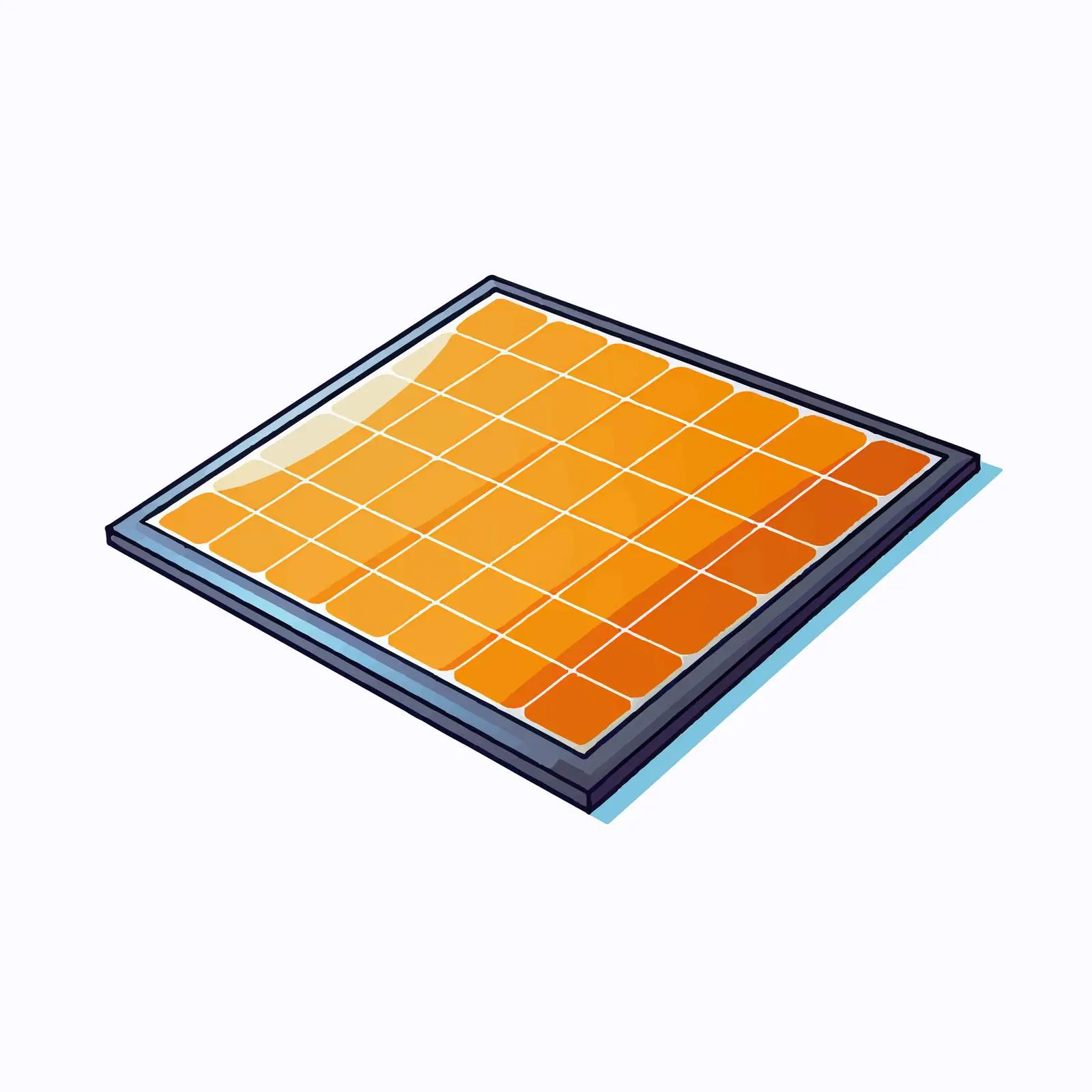 Solar Panel Vector Illustration on White Background — free download from Dotvec