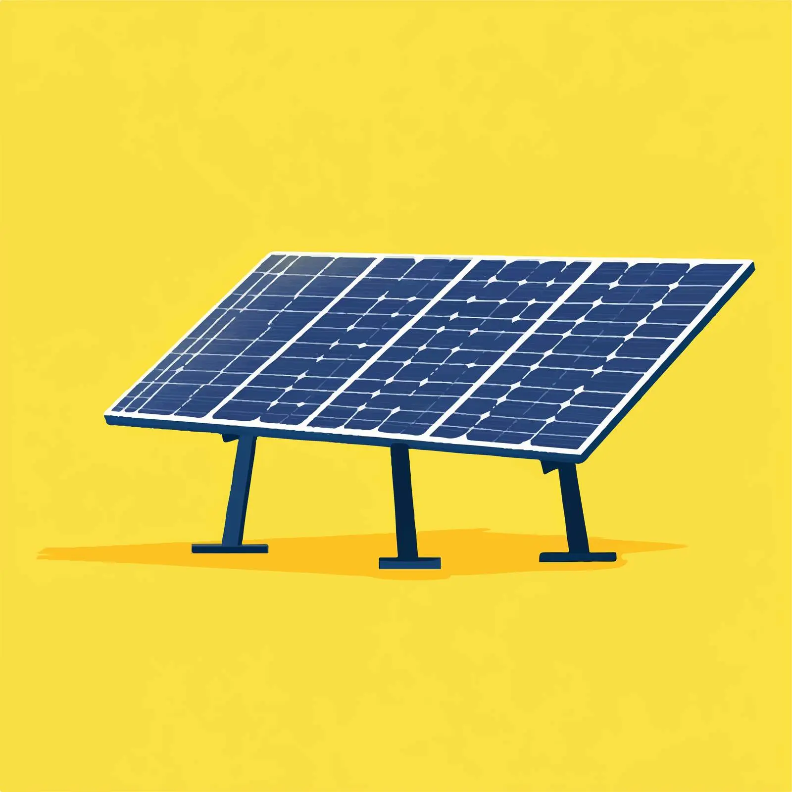 Solar Renewable Energy Power Vector Illustration – free greenhouse gases image from Dotvec