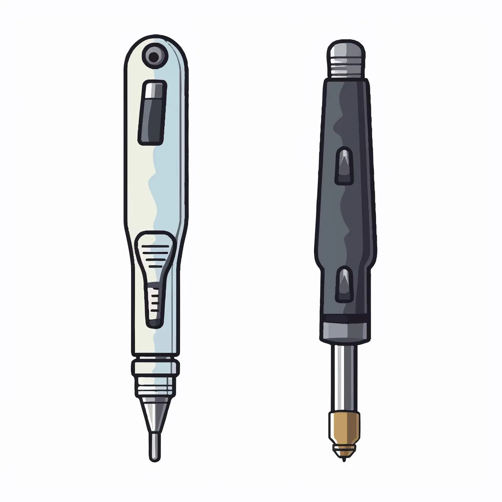 Line Art Soldering Iron Vector Illustration – free metalwork image from Dotvec