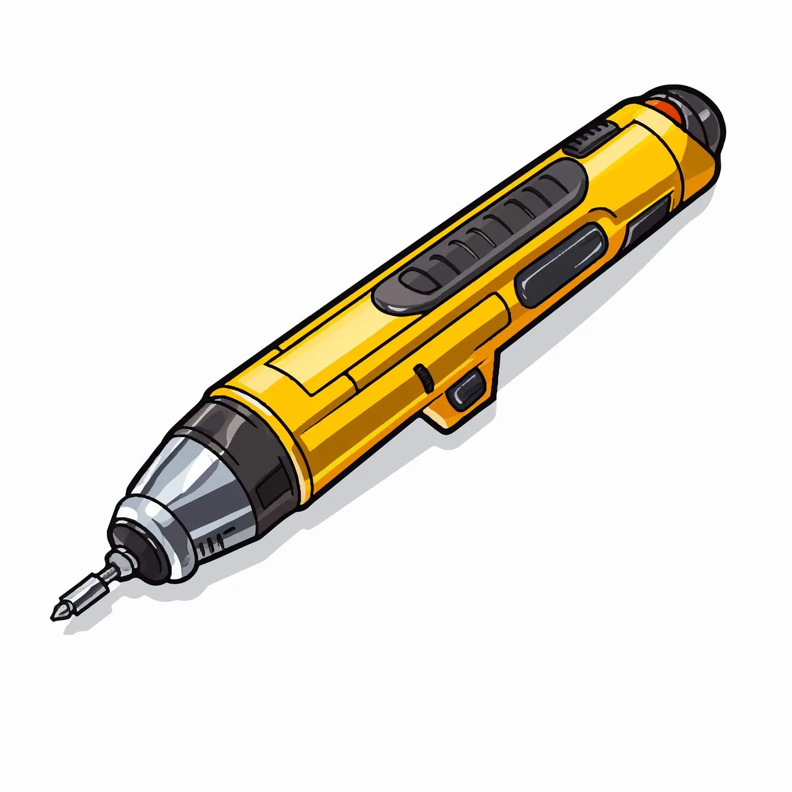 Soldering Iron Vector Illustration on White Background — free download from Dotvec