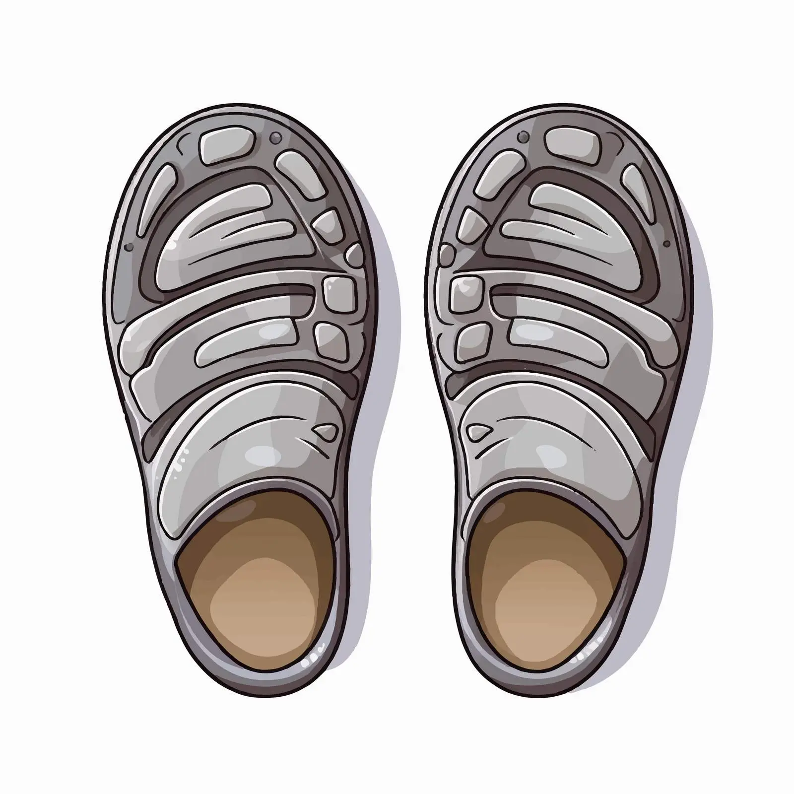 Vector Illustration of Soles of the Feet — free download from Dotvec