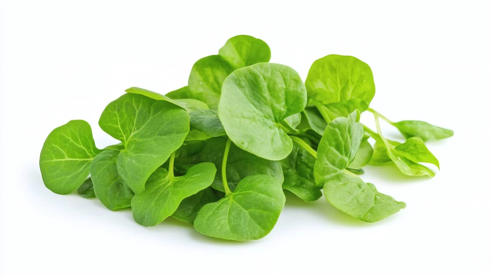 Sorrel Leaves on White Background - Ar_169 — free download from Dotvec