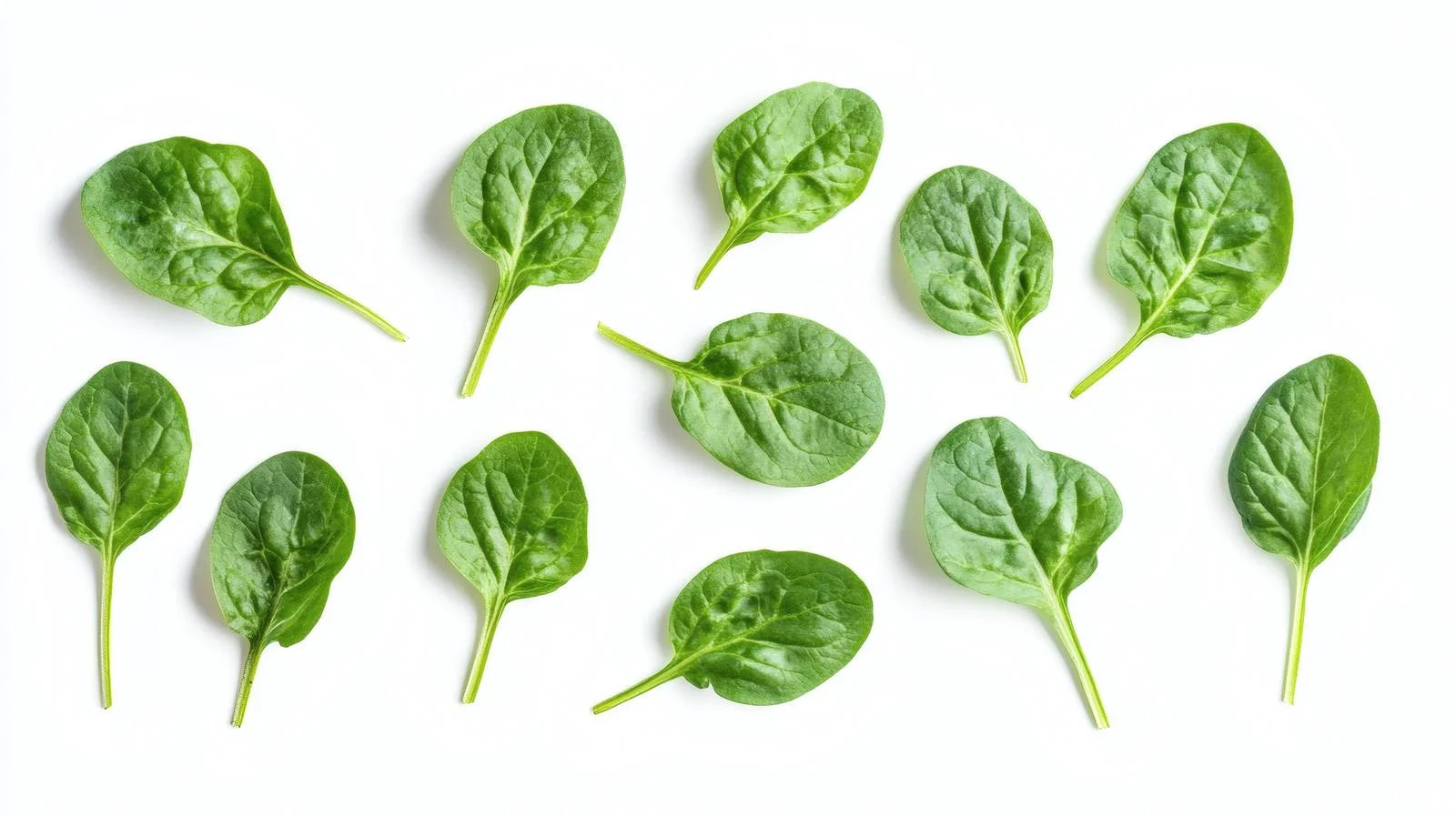 Vibrant Sorrel Leaves on White Background — free download from Dotvec