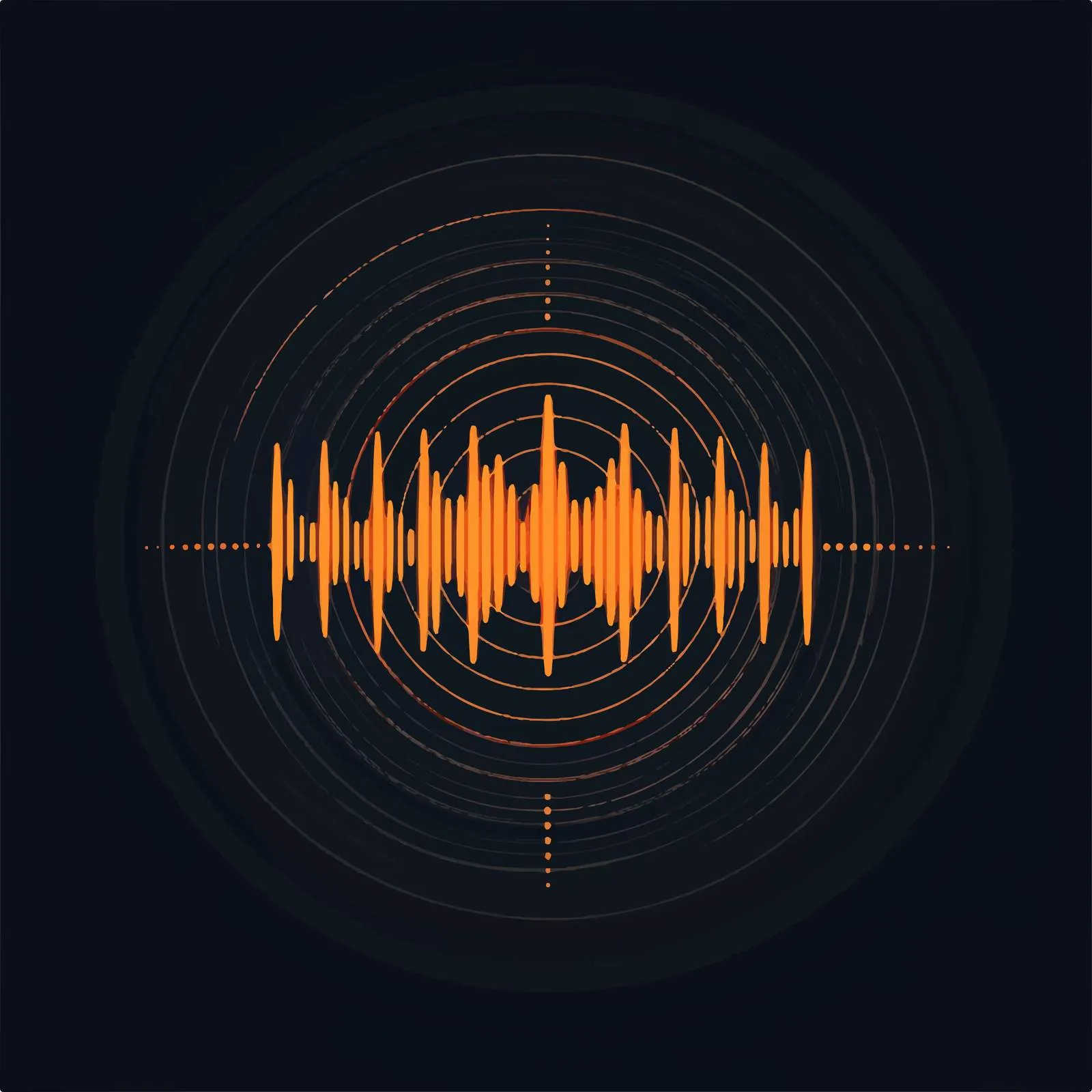 Sound Wave Equaliser Vector Illustration – free waveform image from Dotvec