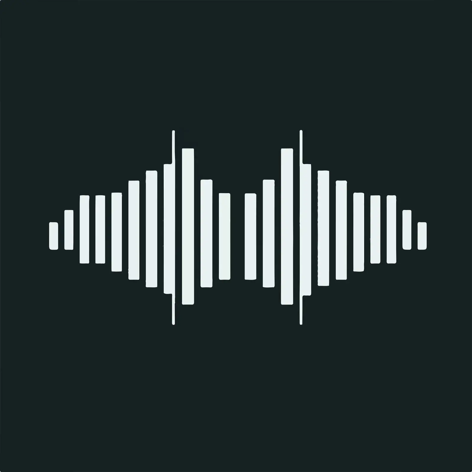 Flat Sound Wave Equalizer Vector Illustration – free bars image from Dotvec