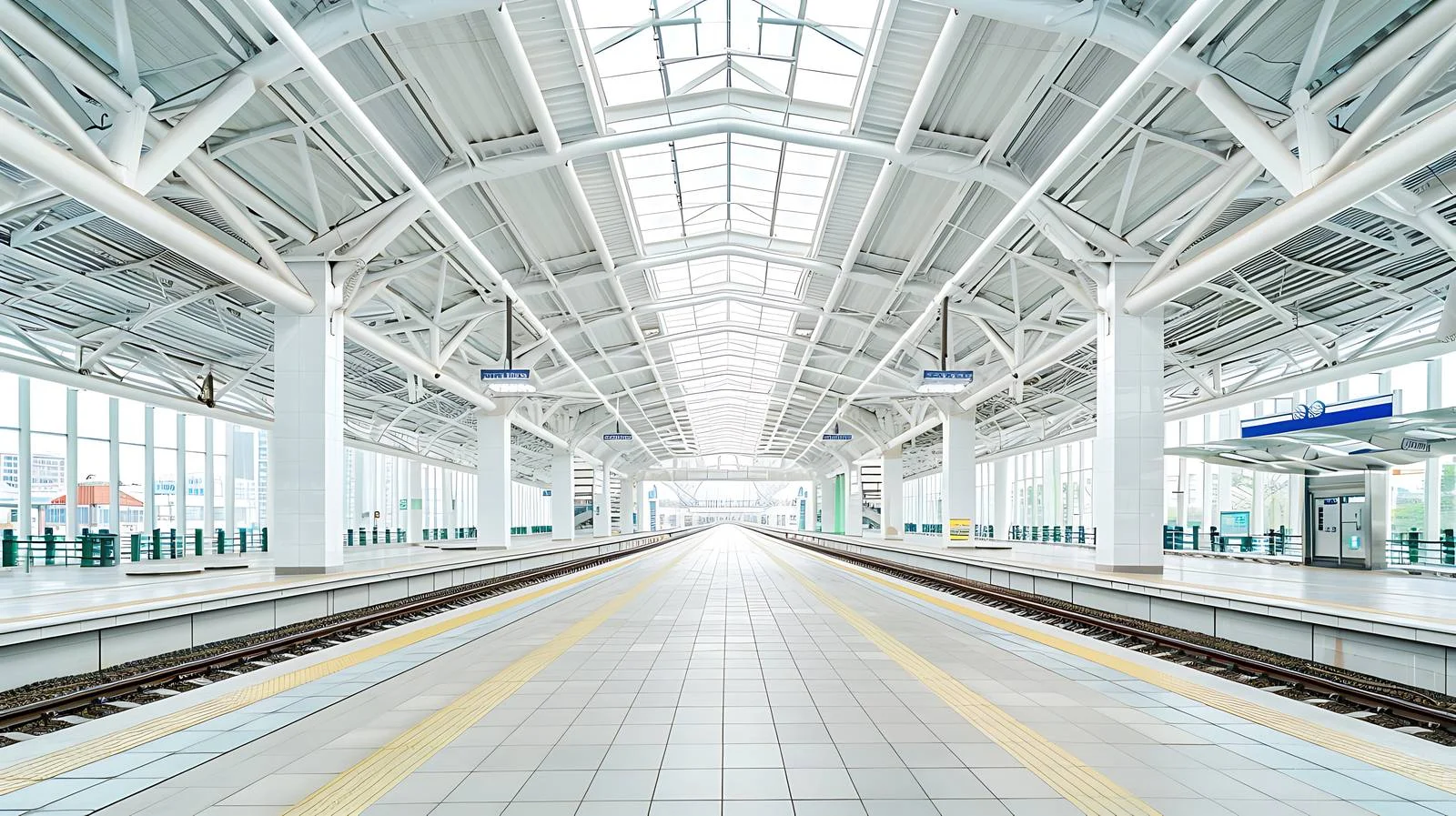 Modern South Guangzhou Railway Station View — free download from Dotvec