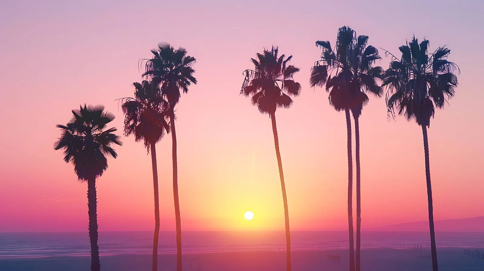 Vibrant Sunrise Sky Over Southern California — free download from Dotvec