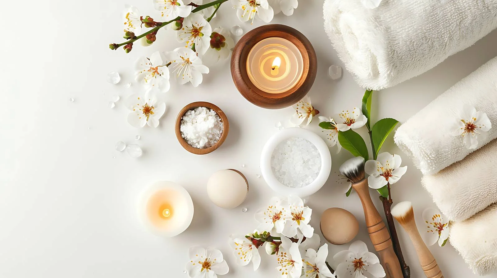 Spa Beauty White Background Isolated Image — free download from Dotvec