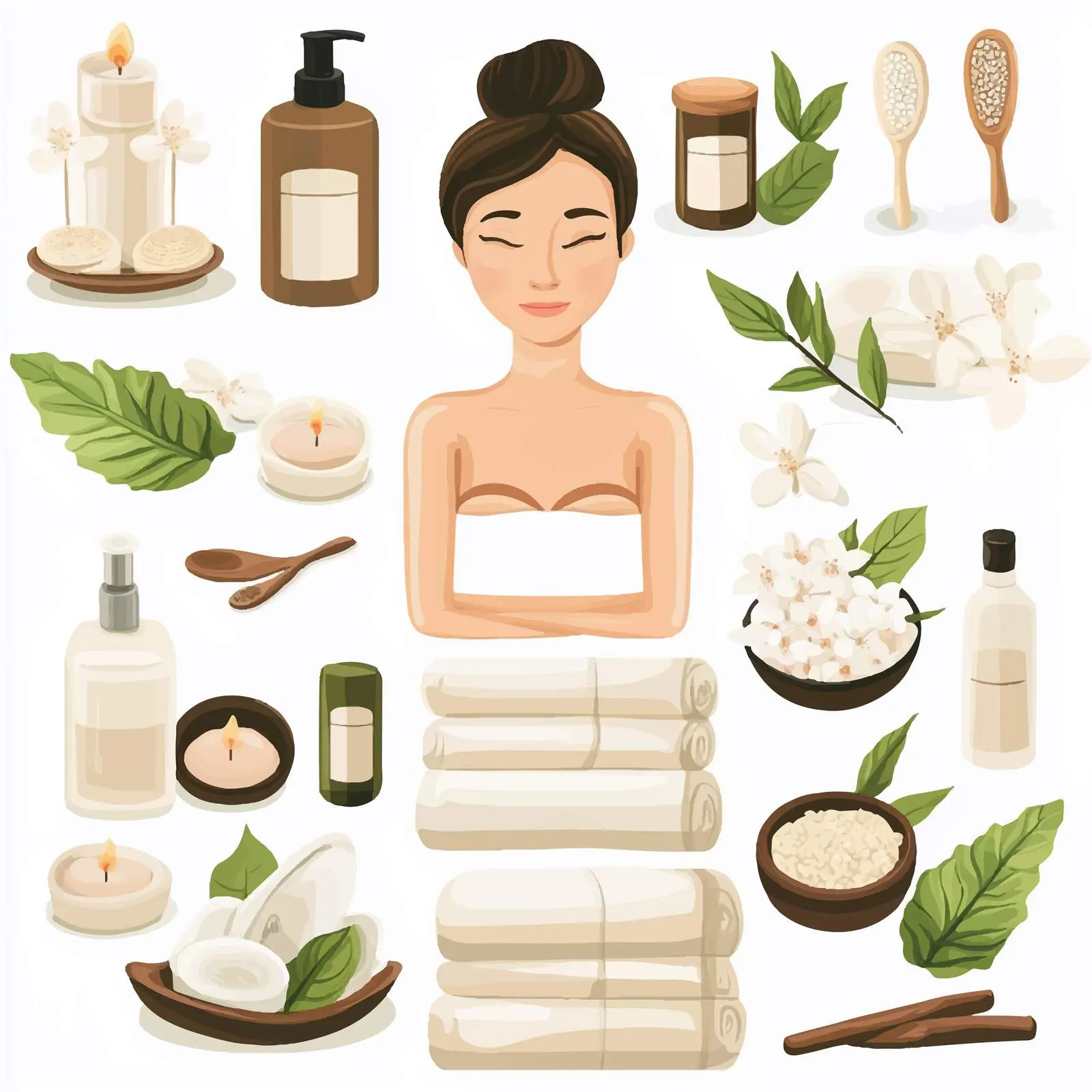 Wide Angle View of Spa Center Design — free download from Dotvec