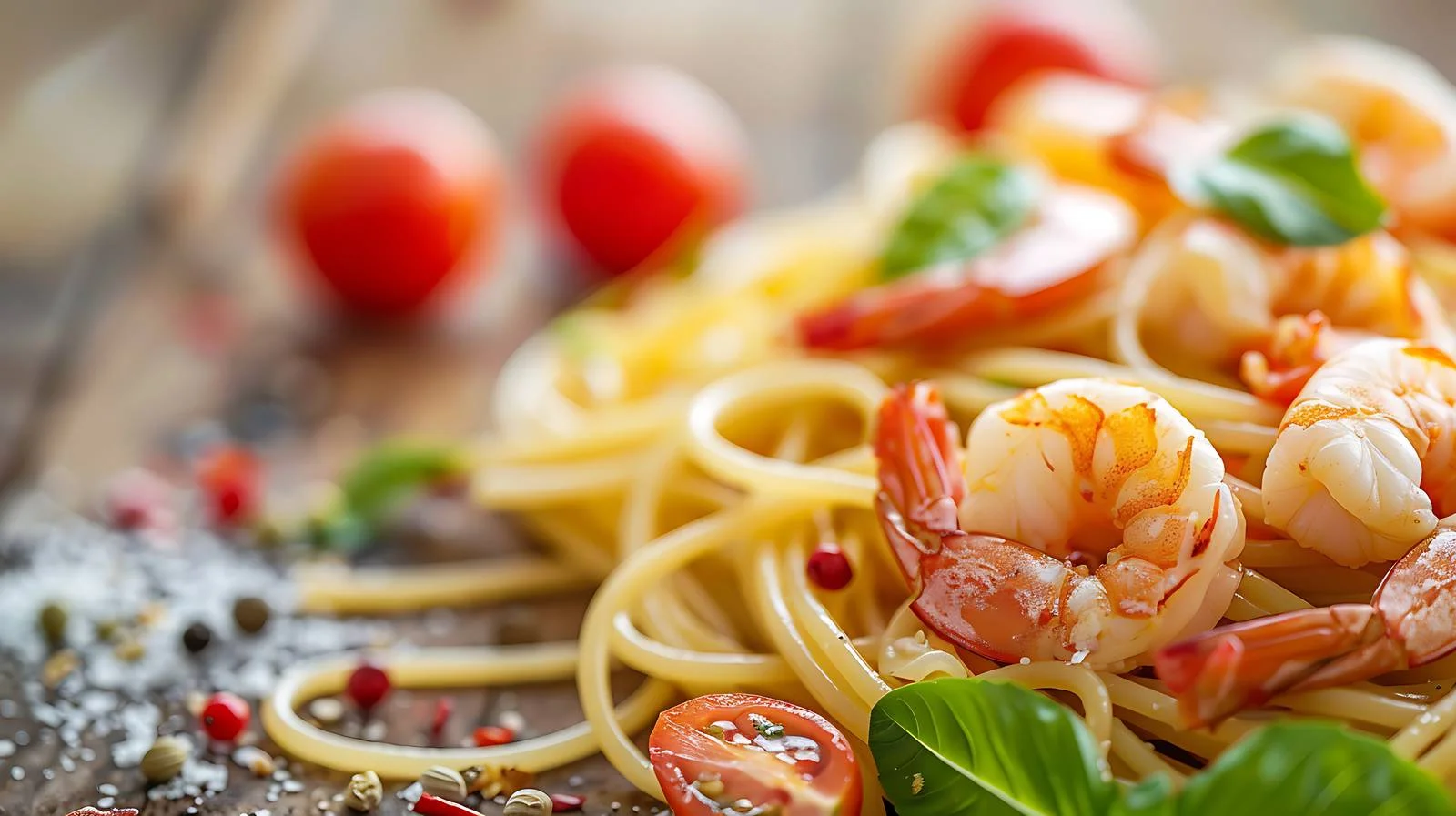 Delicious Seafood Pasta Dish — free download from Dotvec