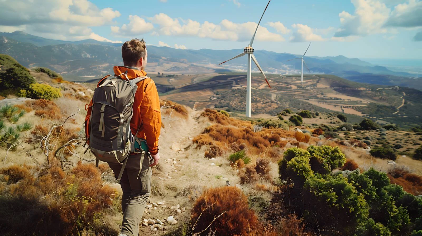 Exploring Tarifa: Hiking Adventure with Wind — free download from Dotvec
