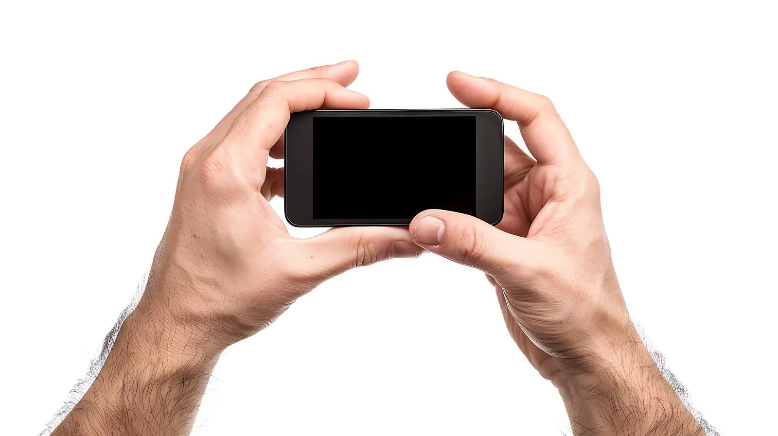 Barcelona Man Using Cell Phone Outdoors — free download from Dotvec