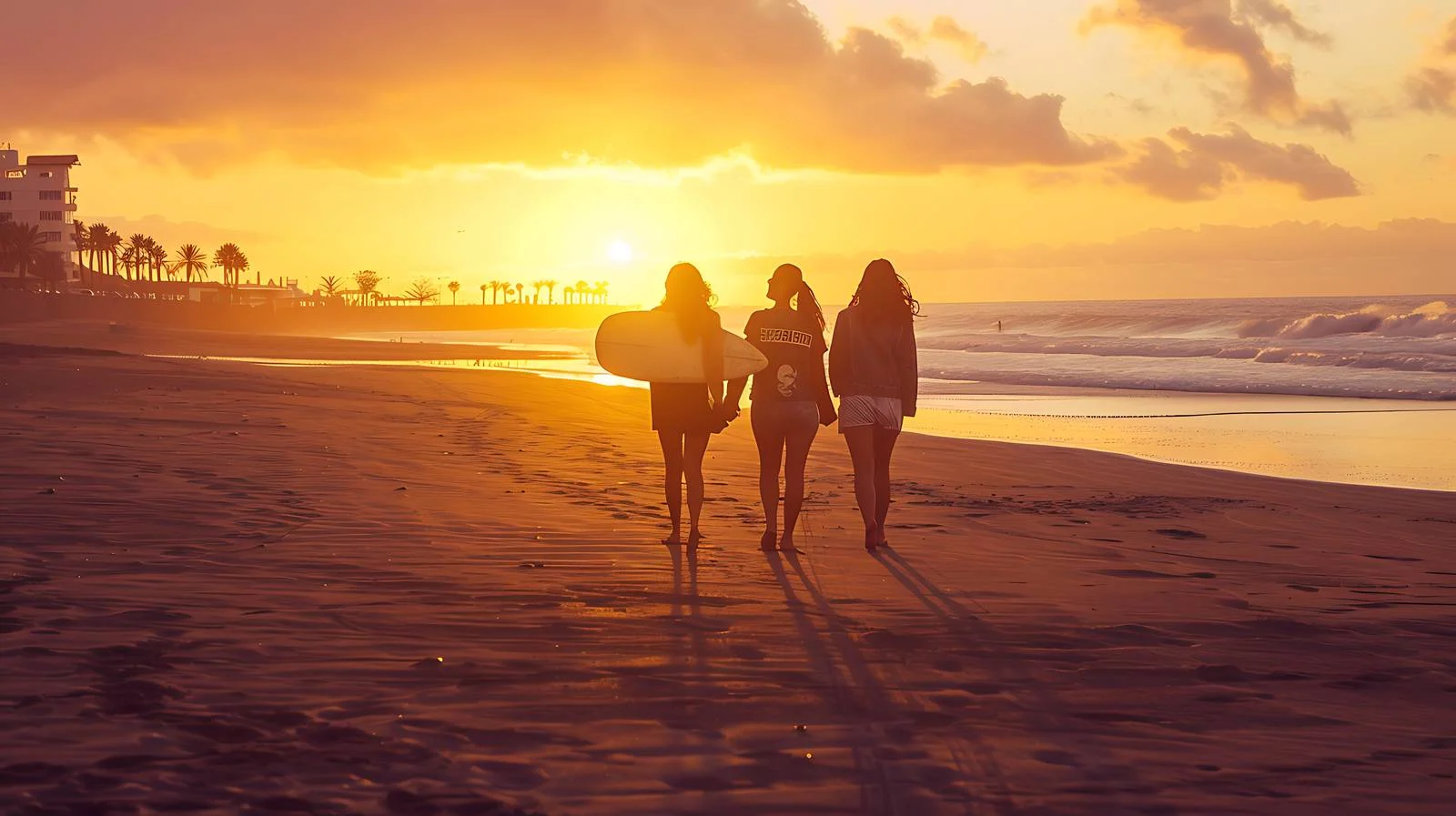 Friends Enjoying Gran Canaria, Spain — free download from Dotvec