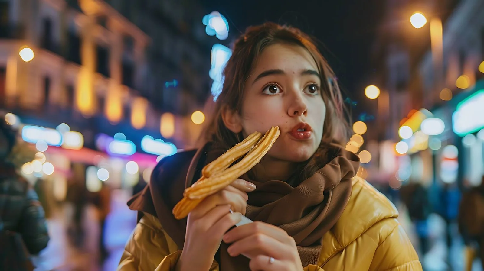 Urban Night Dining Experience in Madrid — free download from Dotvec