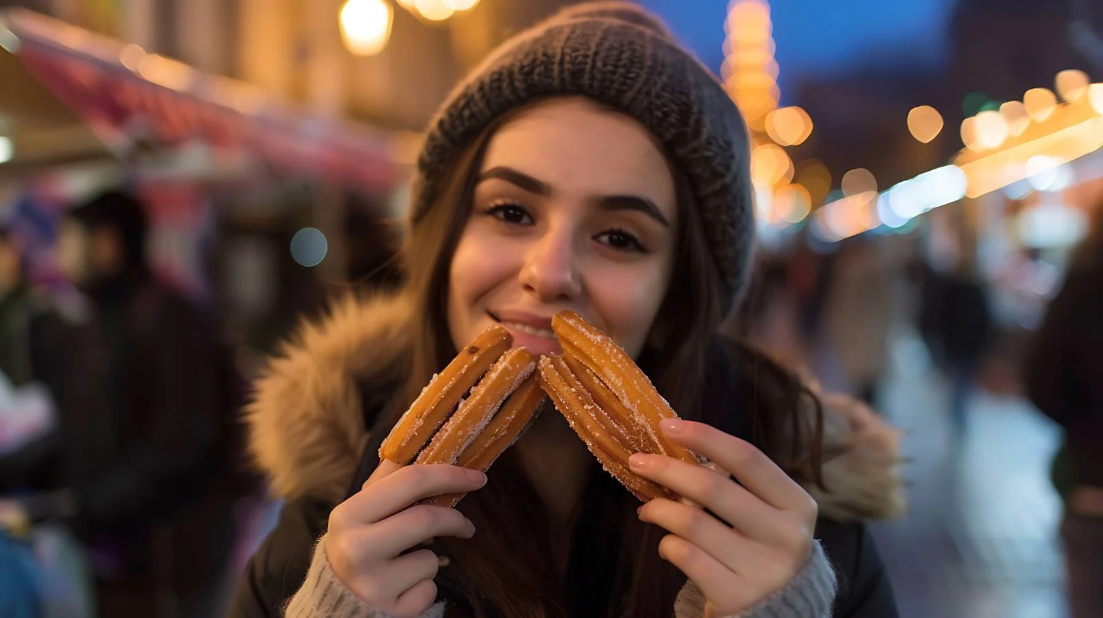 Nighttime City Dining — free download from Dotvec