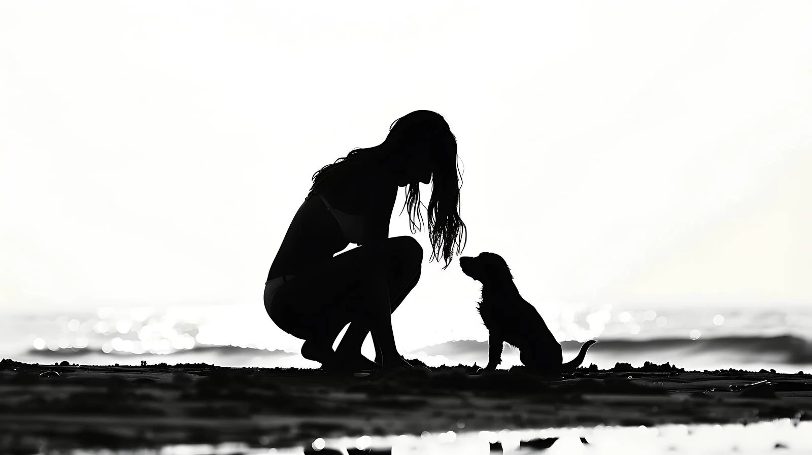 Tarifa Beach Sunset Silhouette — free download from Dotvec