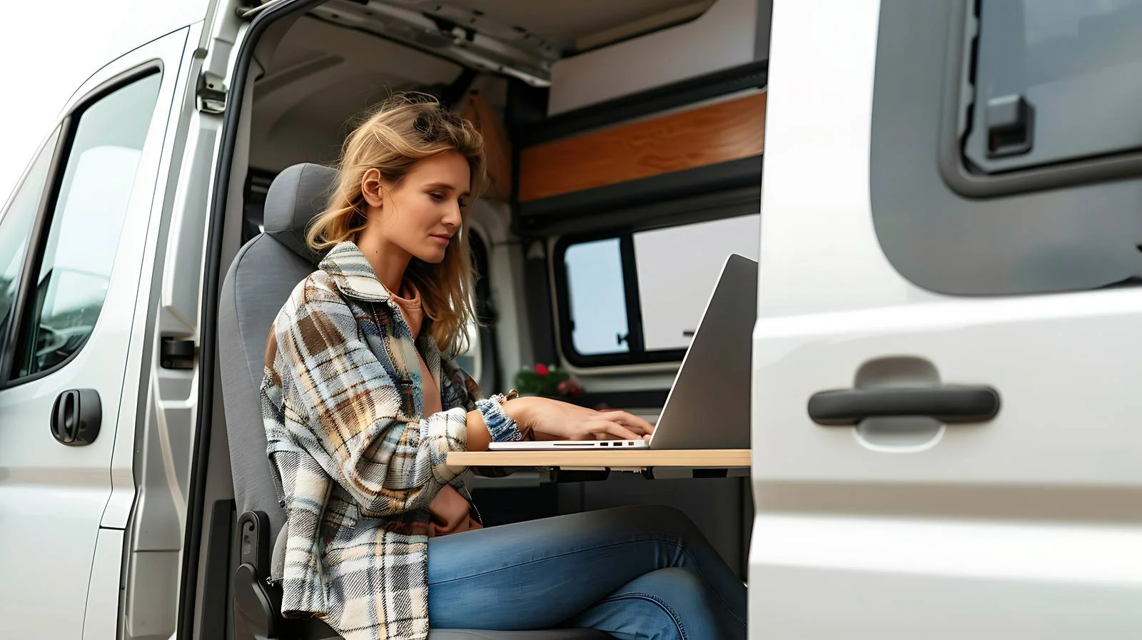 Remote Work in Van — free download from Dotvec