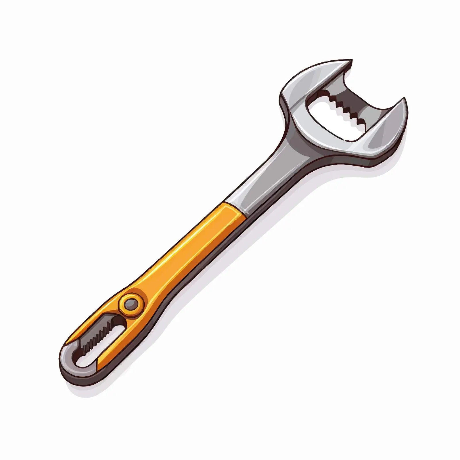 Isolated Spanner Vector Illustration on White Background — free download from Dotvec
