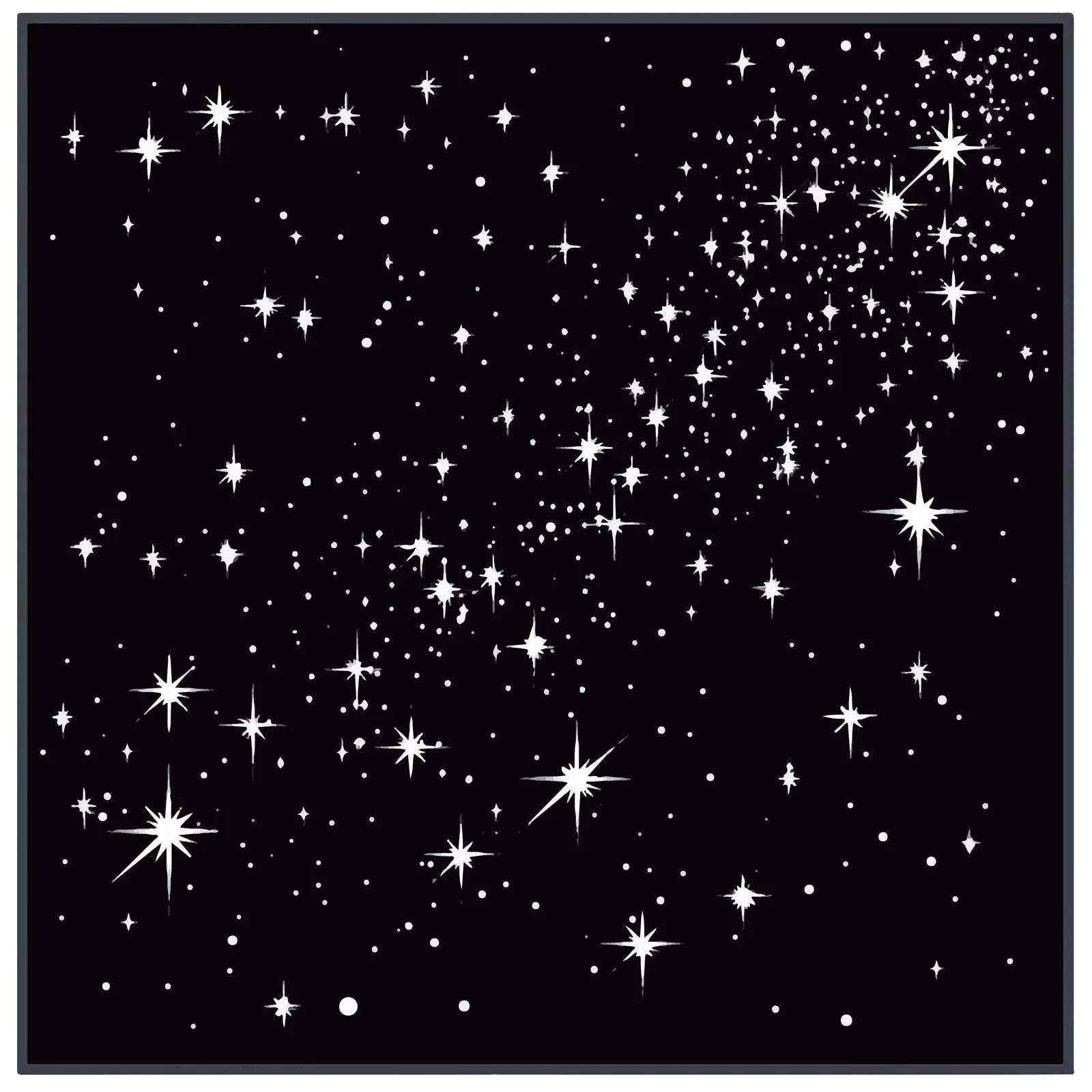 Flat Vector Sparkles and Stars Illustration — free download from Dotvec