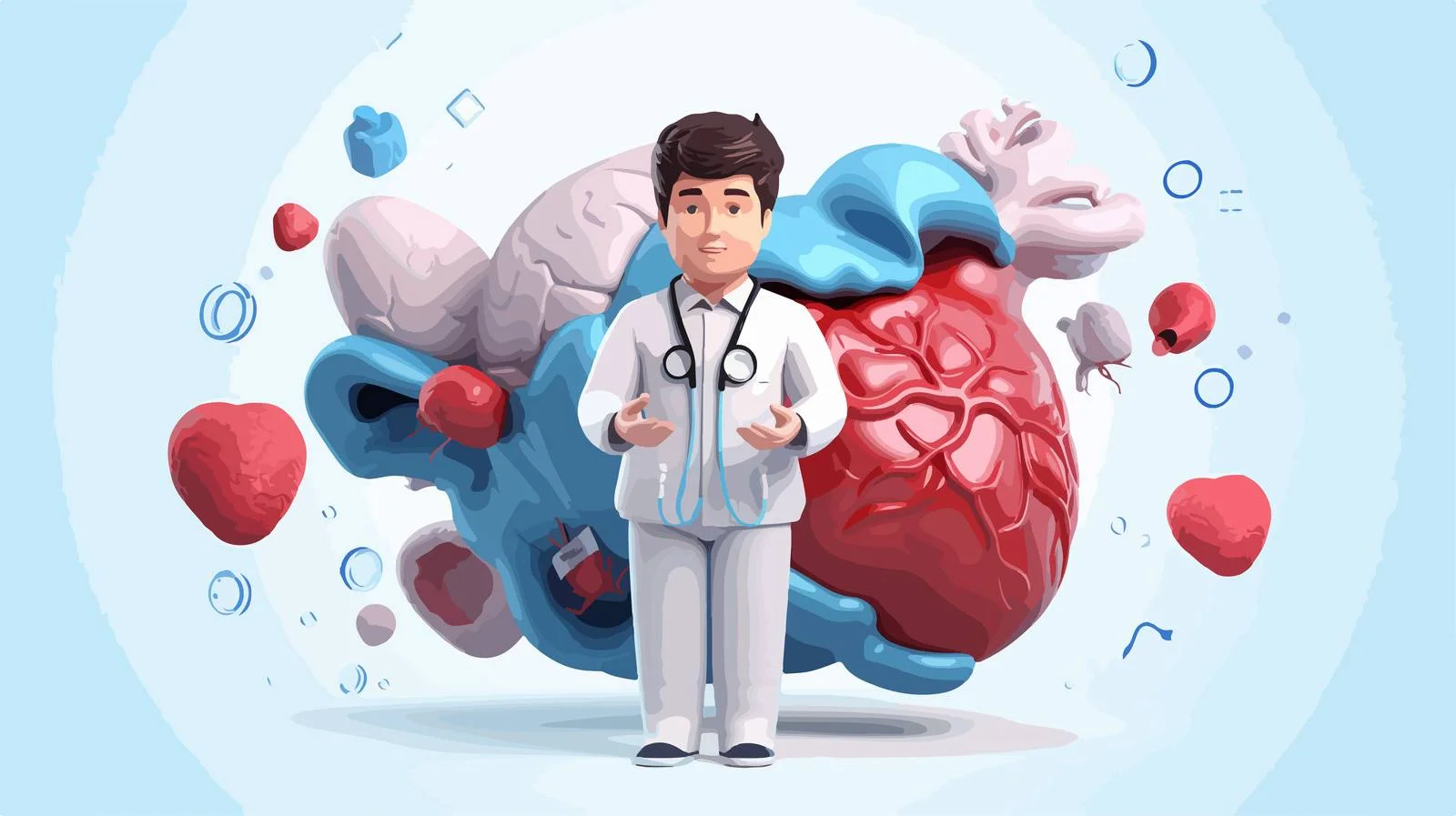 Medical Specialist Caring for Body Organs — free download from Dotvec