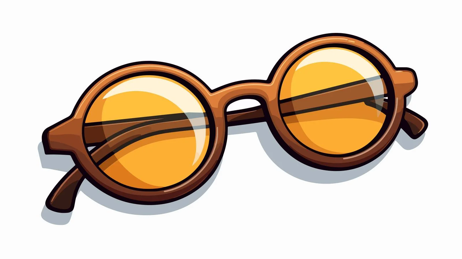 Eyewear Sticker Graphic Vector Illustration — free download from Dotvec
