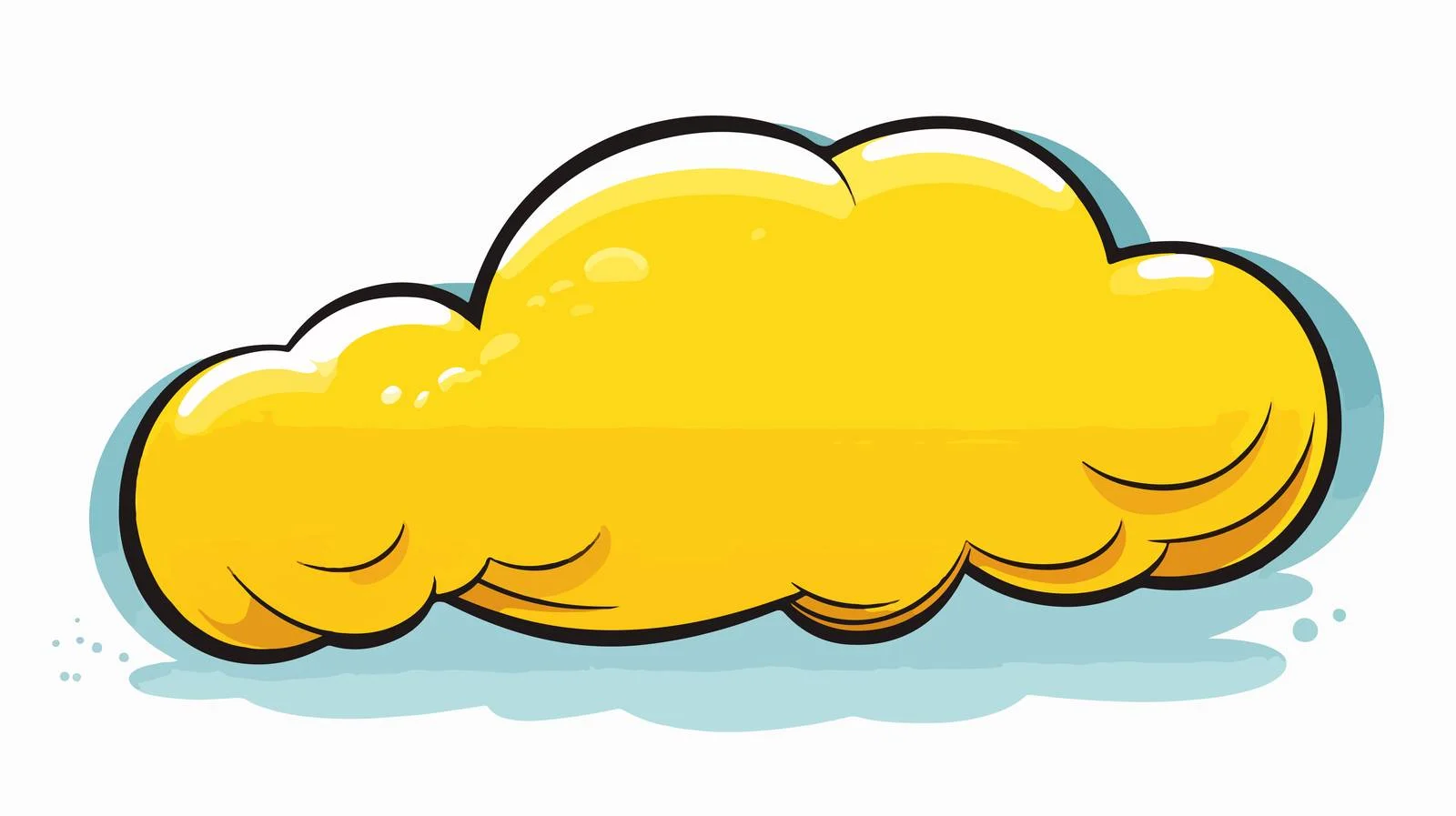 Cartoon Speech Bubble Vector Illustration — free download from Dotvec