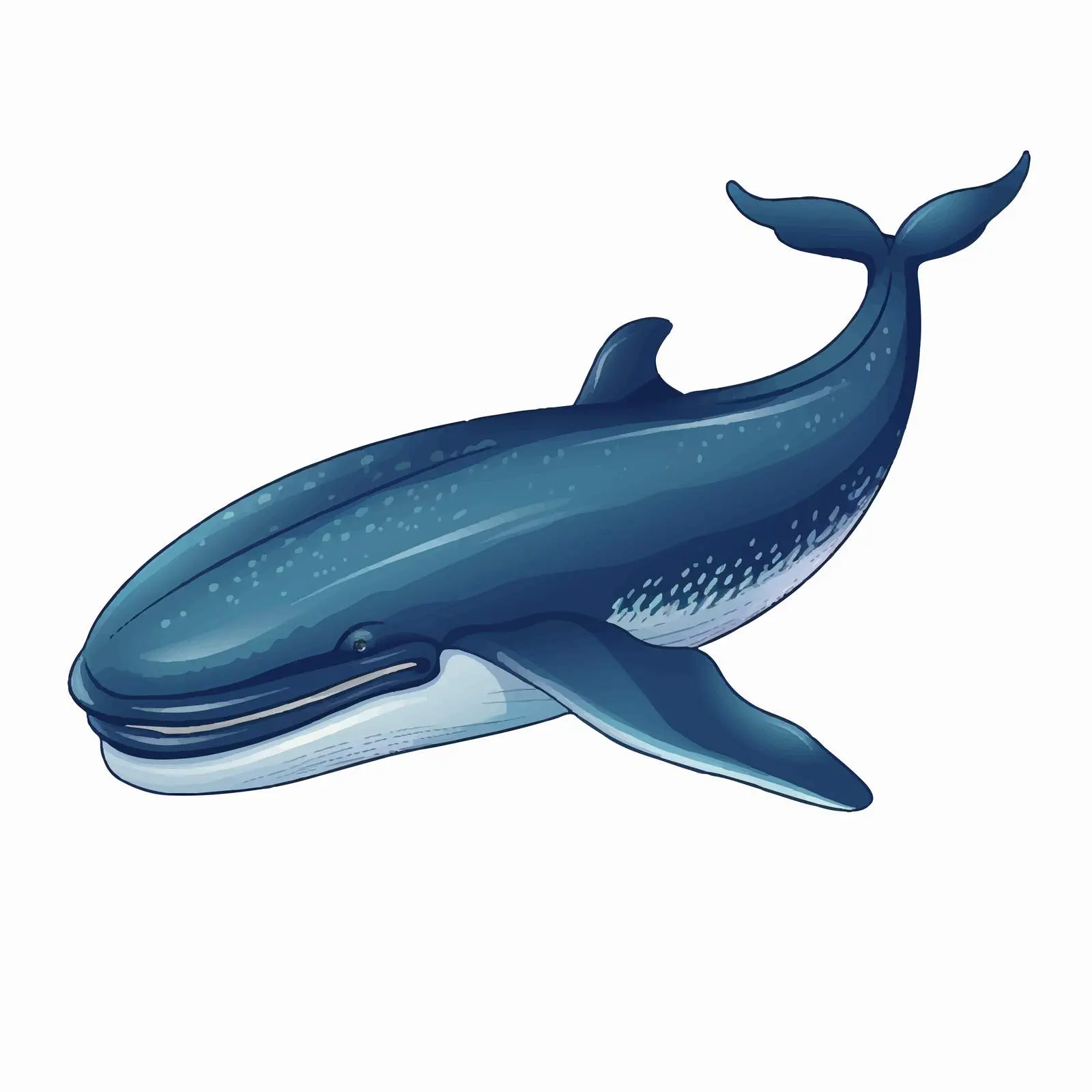 Sperm Whale Vector Illustration on White Background — free download from Dotvec