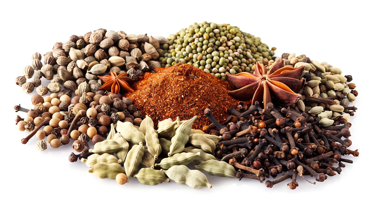 Exquisite Display of Indian Aromatic Spices — free download from Dotvec