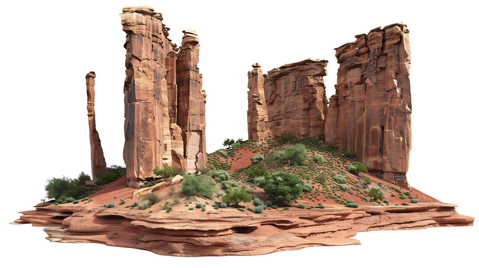 Majestic Spider Rock in Canyon de Chelly — free download from Dotvec