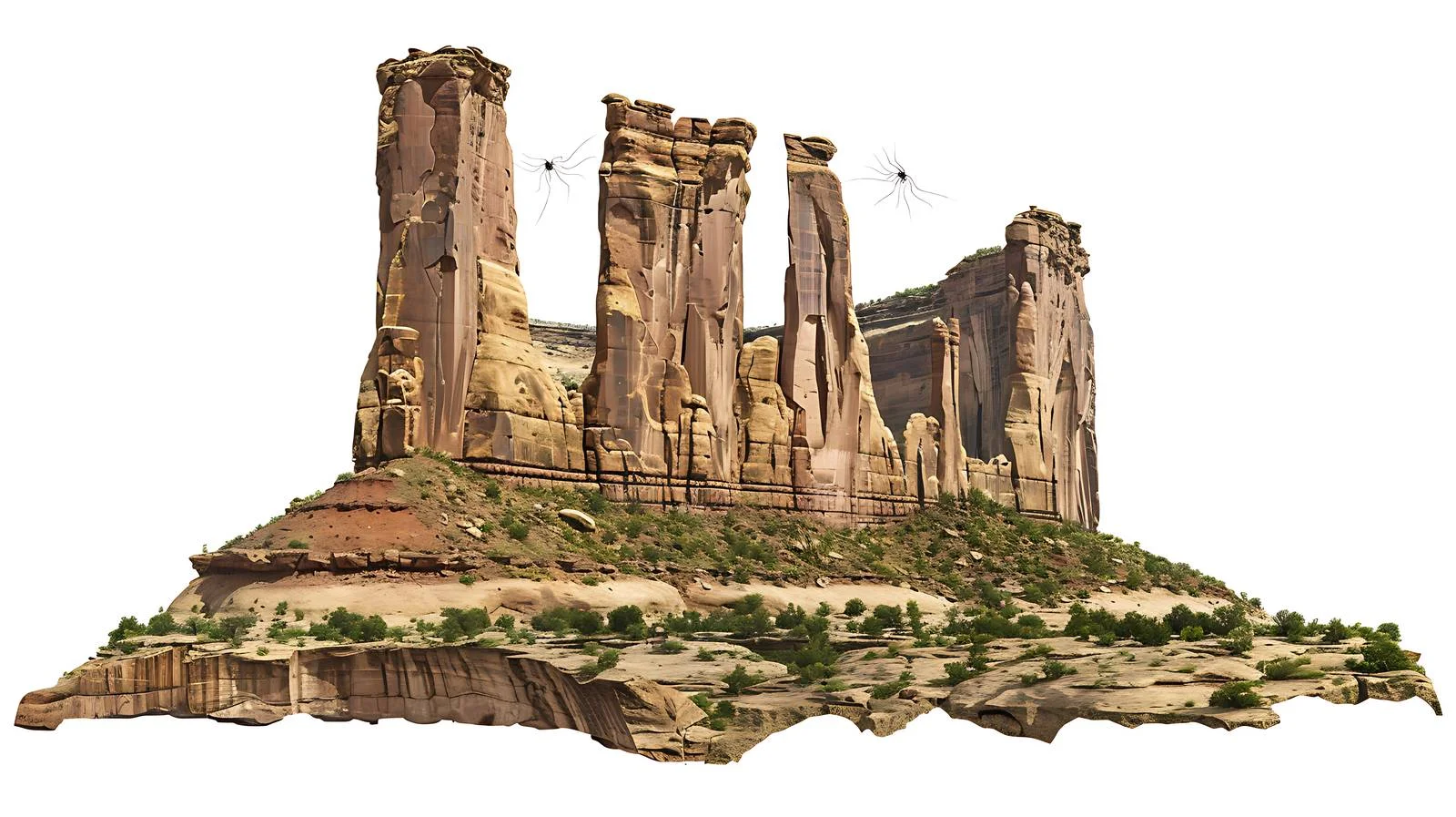 Marvelous Spider Rock in Canyon de Chelly — free download from Dotvec