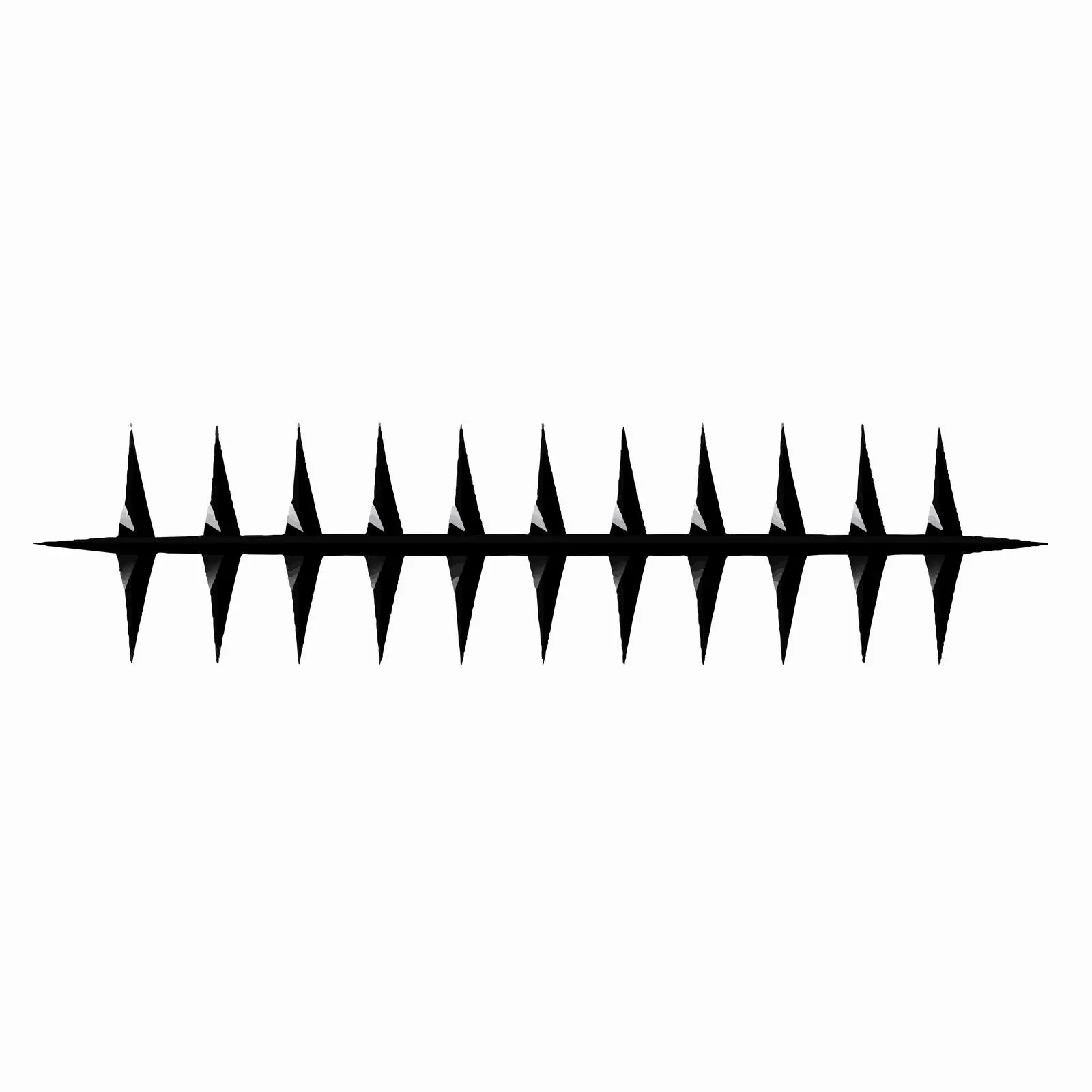 Spike Line Vector Illustration on White Background — free download from Dotvec