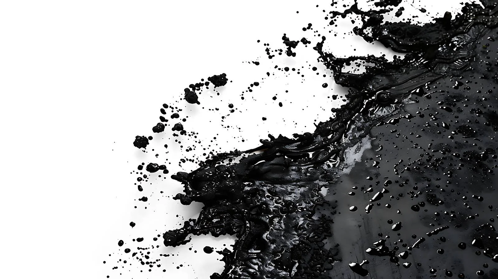 Fuel and Oil Spills on Asphalt Road — free download from Dotvec