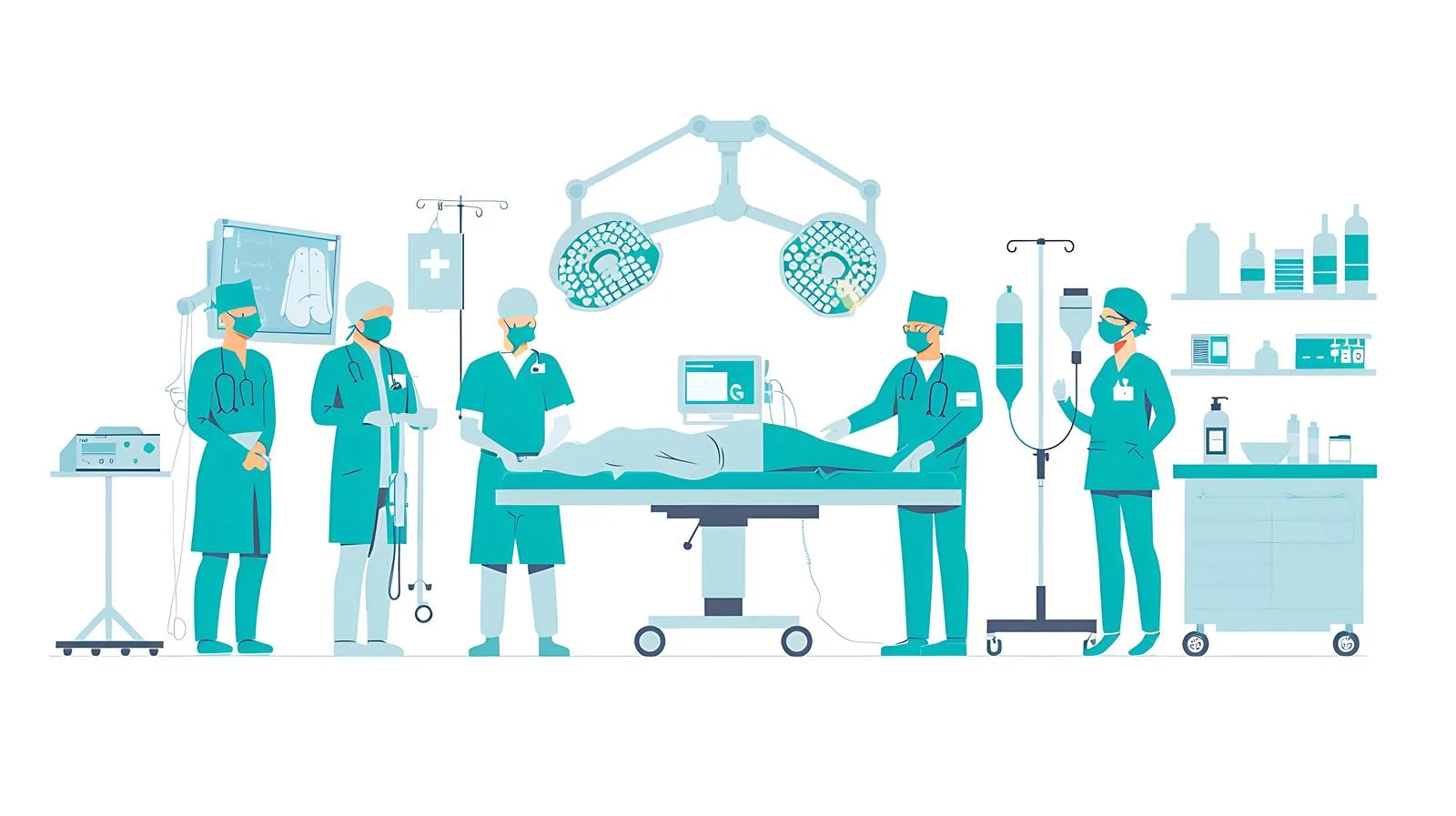 Spinal Surgery Team Operating Room – free surgeons image from Dotvec